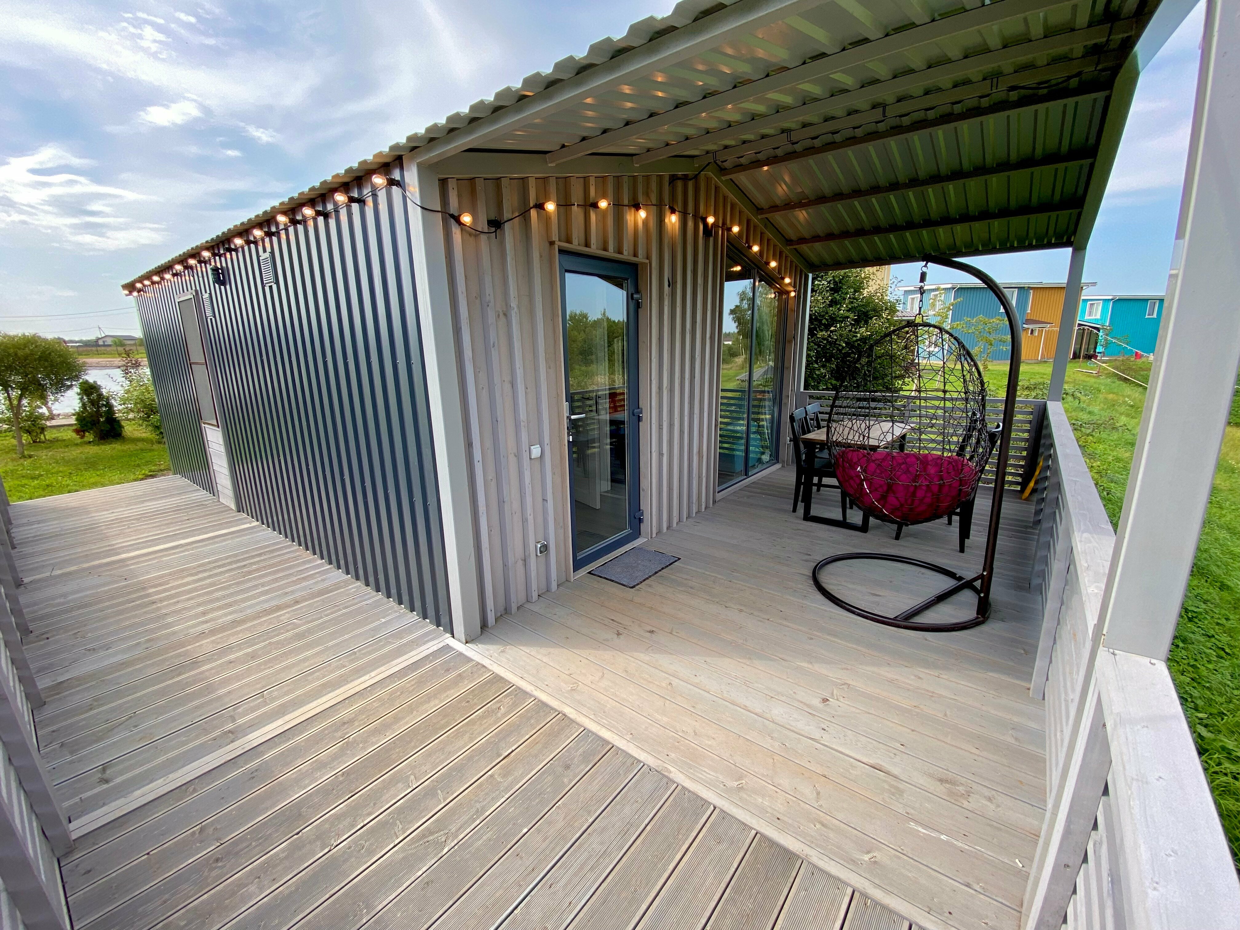 Коттедж с видом на лес