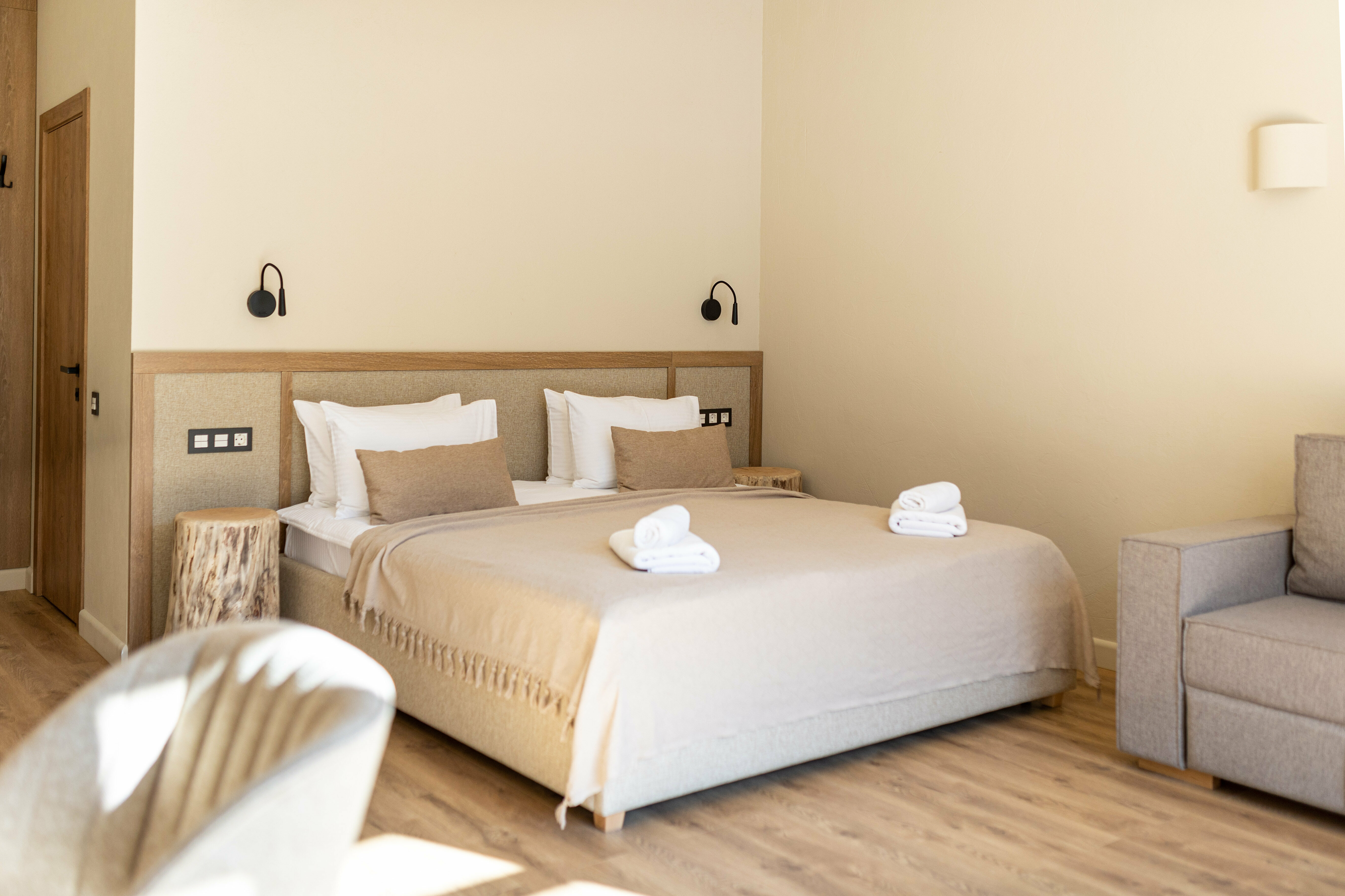 Большой двухместный номер с 1 кроватью