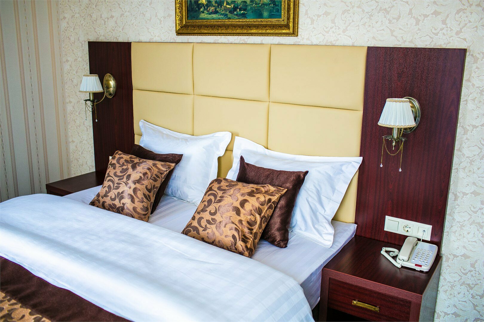 Стандартный двухместный номер с 1 кроватью или 2 отдельными кроватями, вид на сад