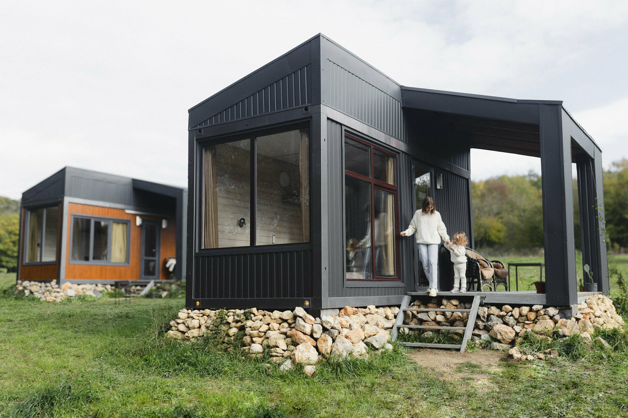 Коттедж с видом на лес