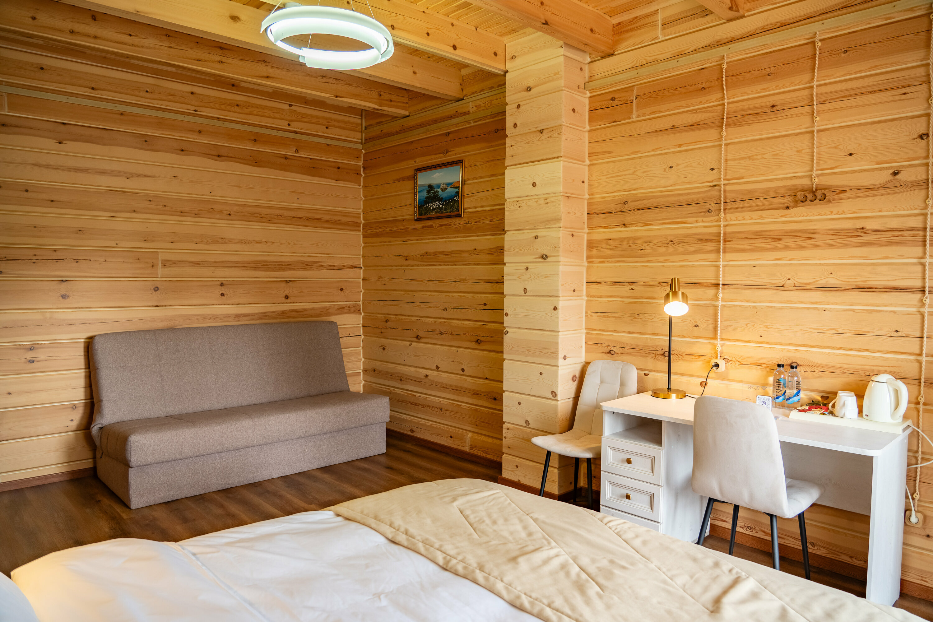 Семейный с 2 комнатами, балконом и видом на Байкал