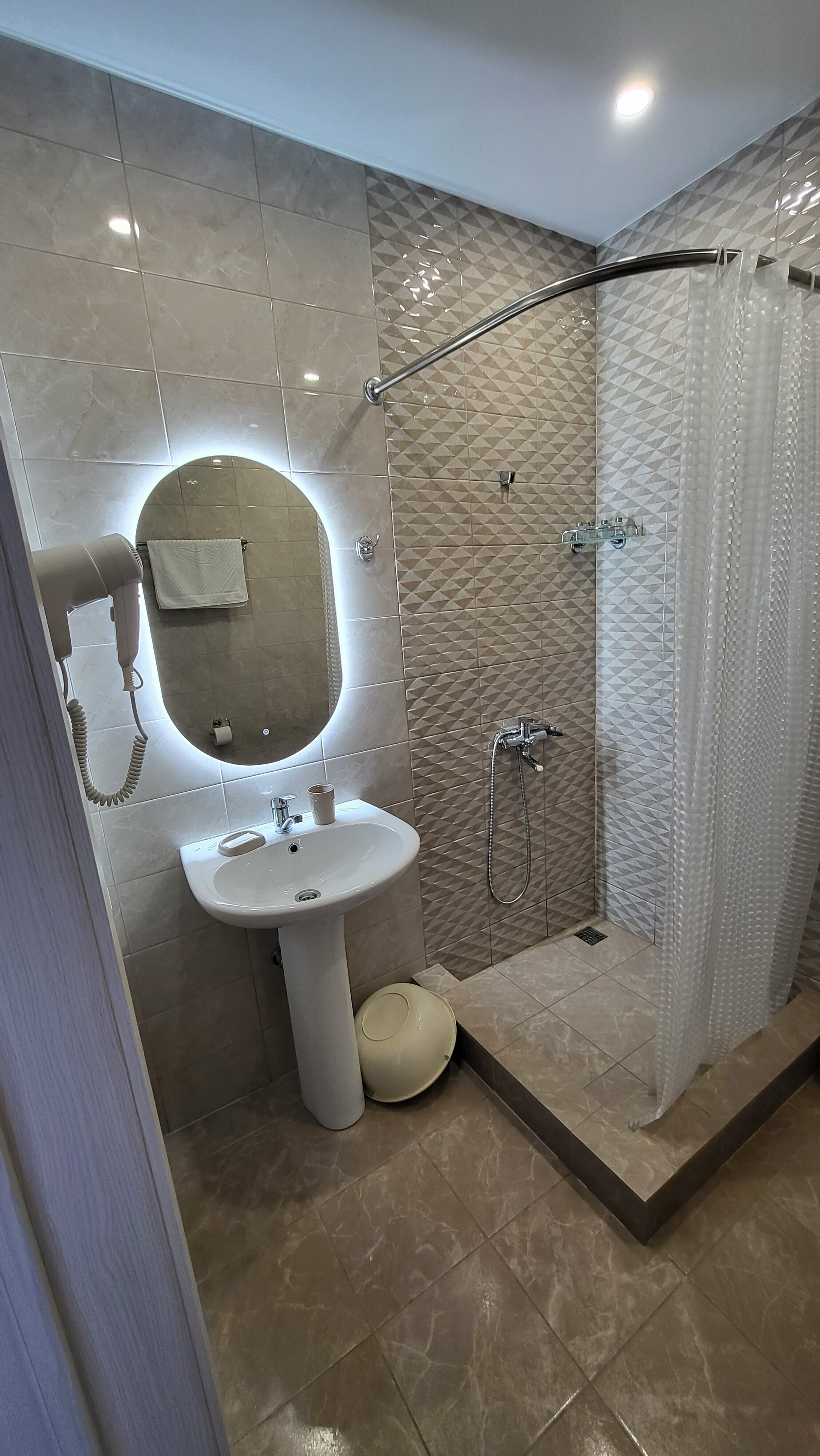 Двухместный номер с 2 отдельными кроватями, вид на море