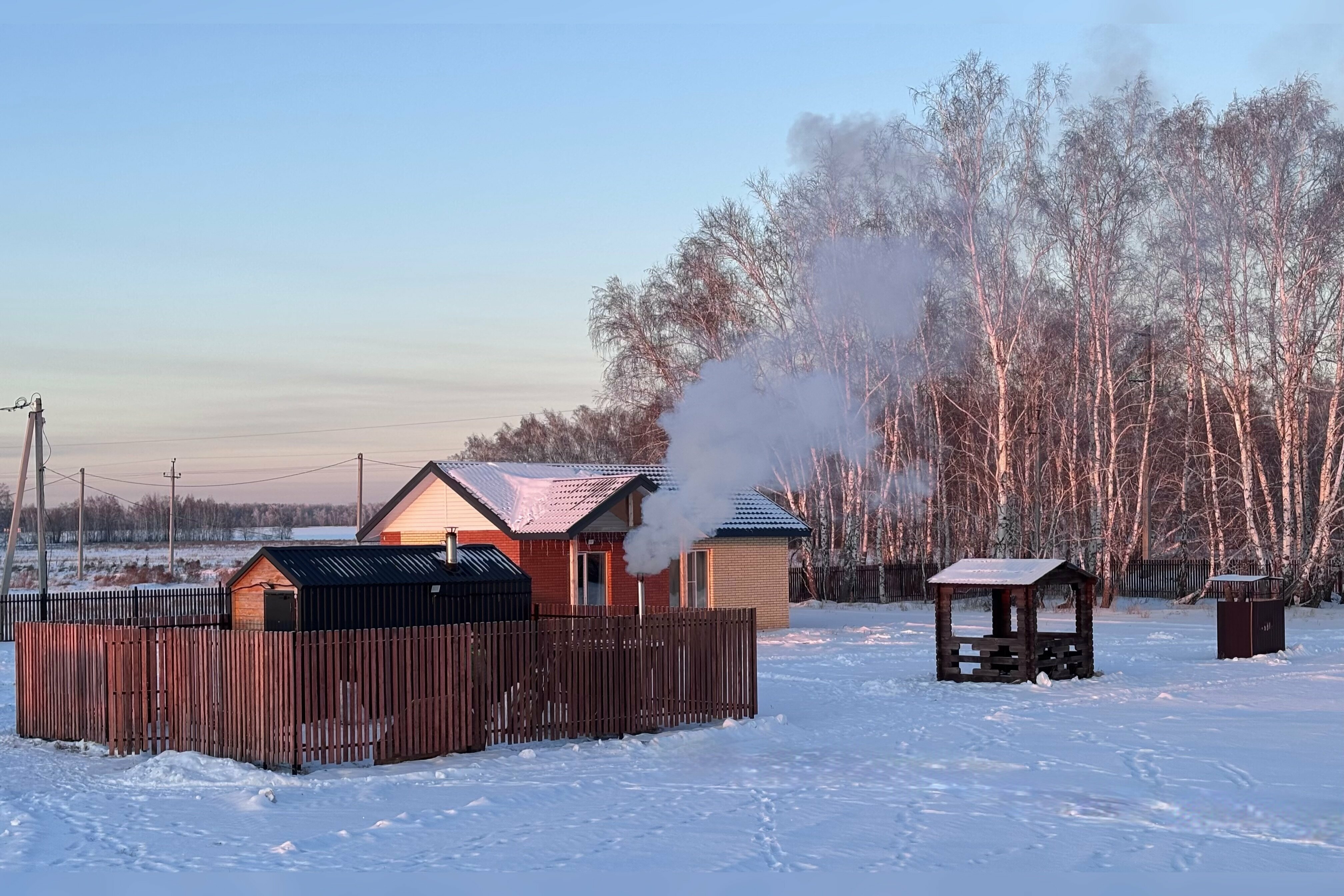 Дом с видом на лес