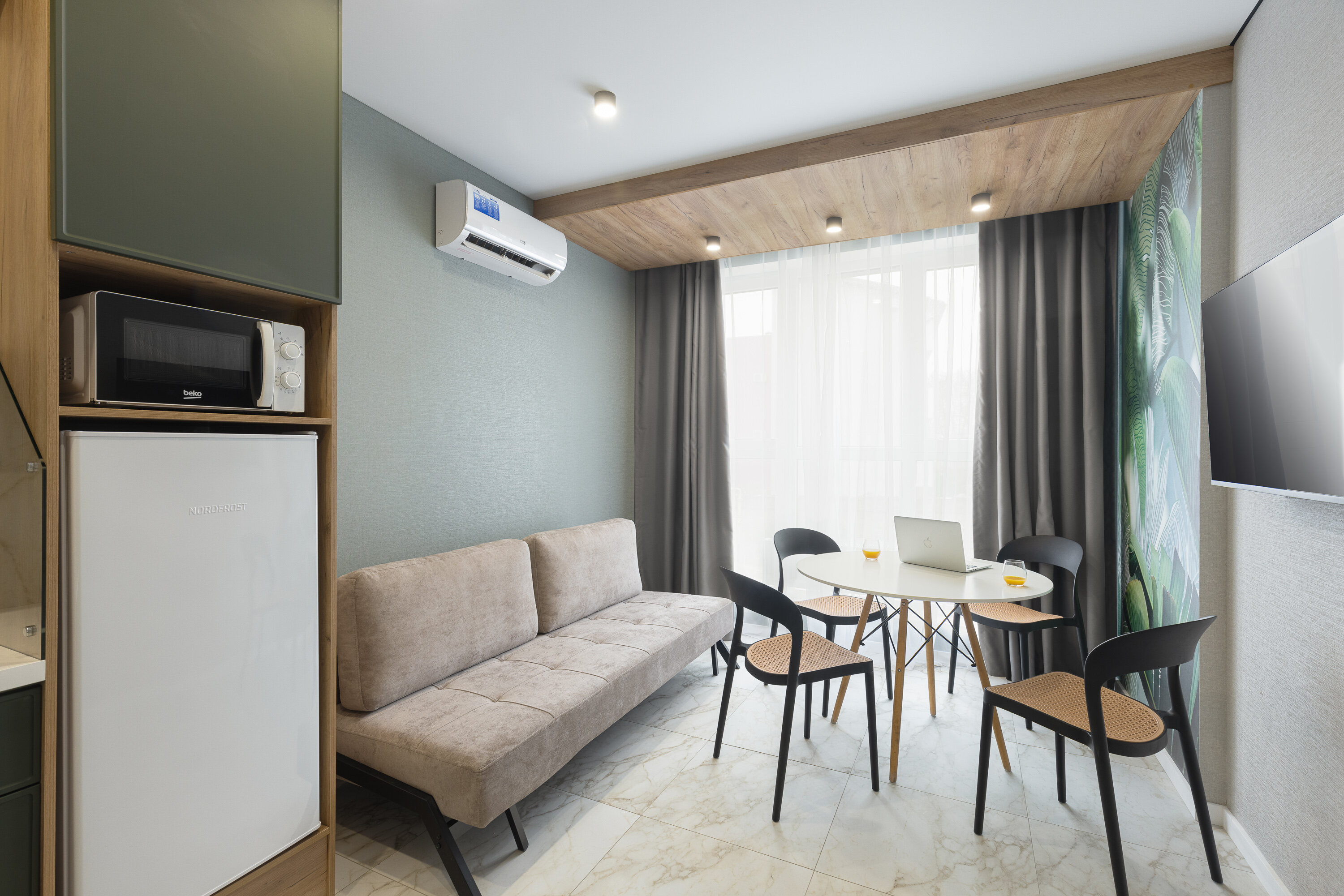 Студия с 1 спальней