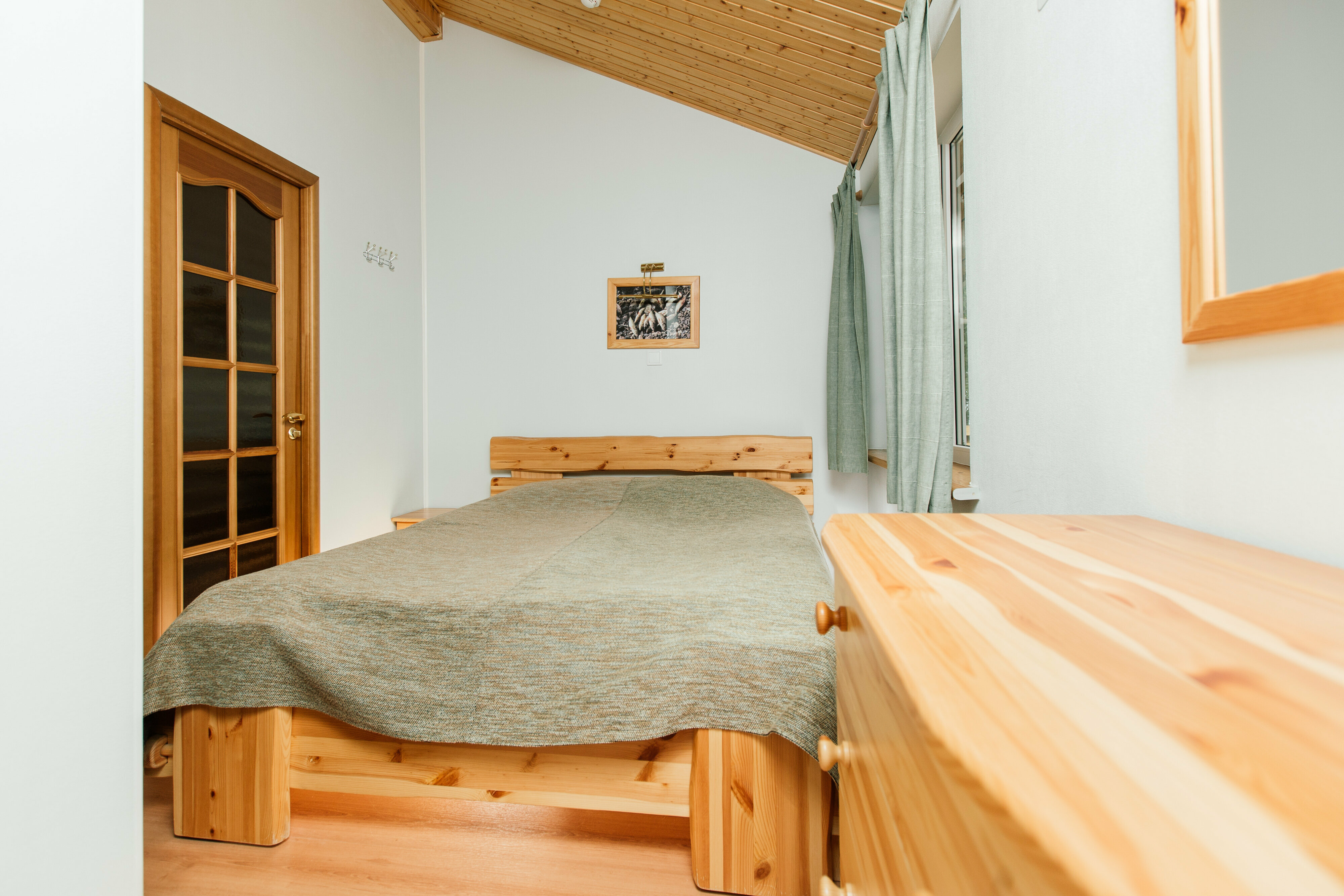 Двухместный номер с 1 кроватью и террасой