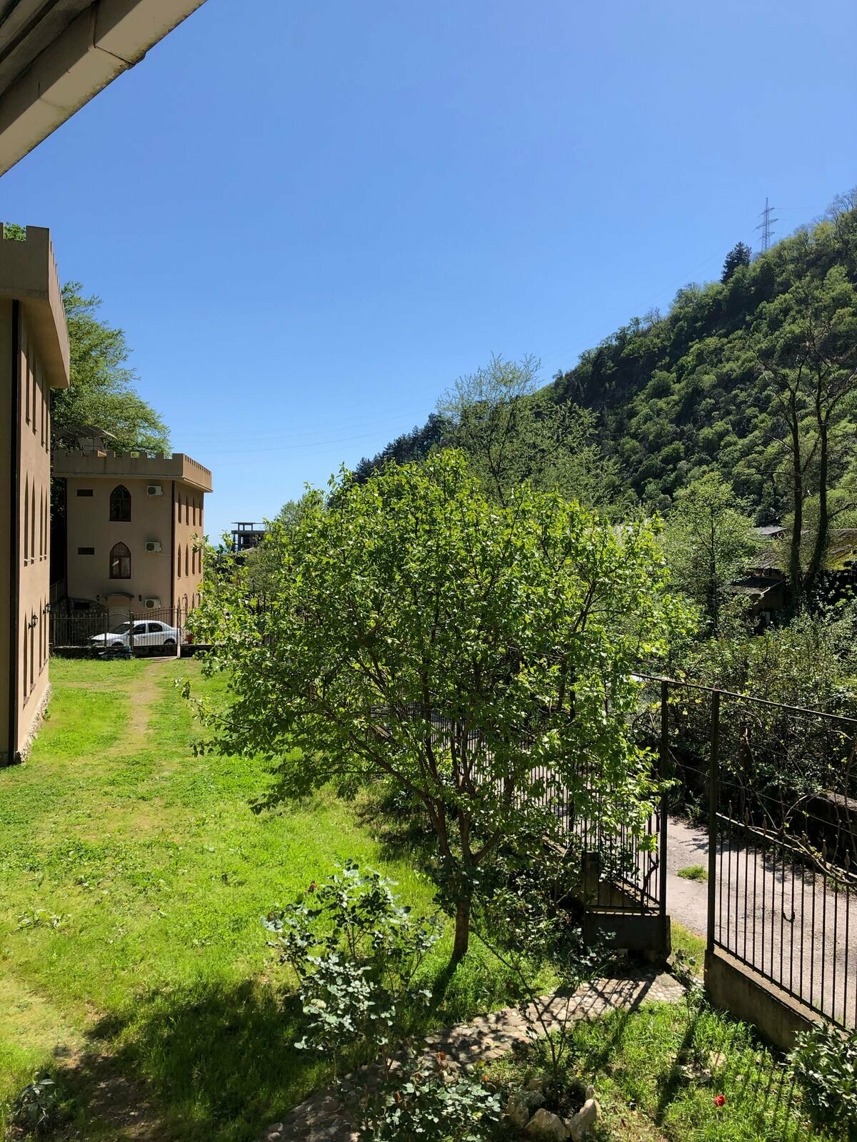 Двухместный номер с 1 кроватью или 2 отдельными кроватями, вид на горы