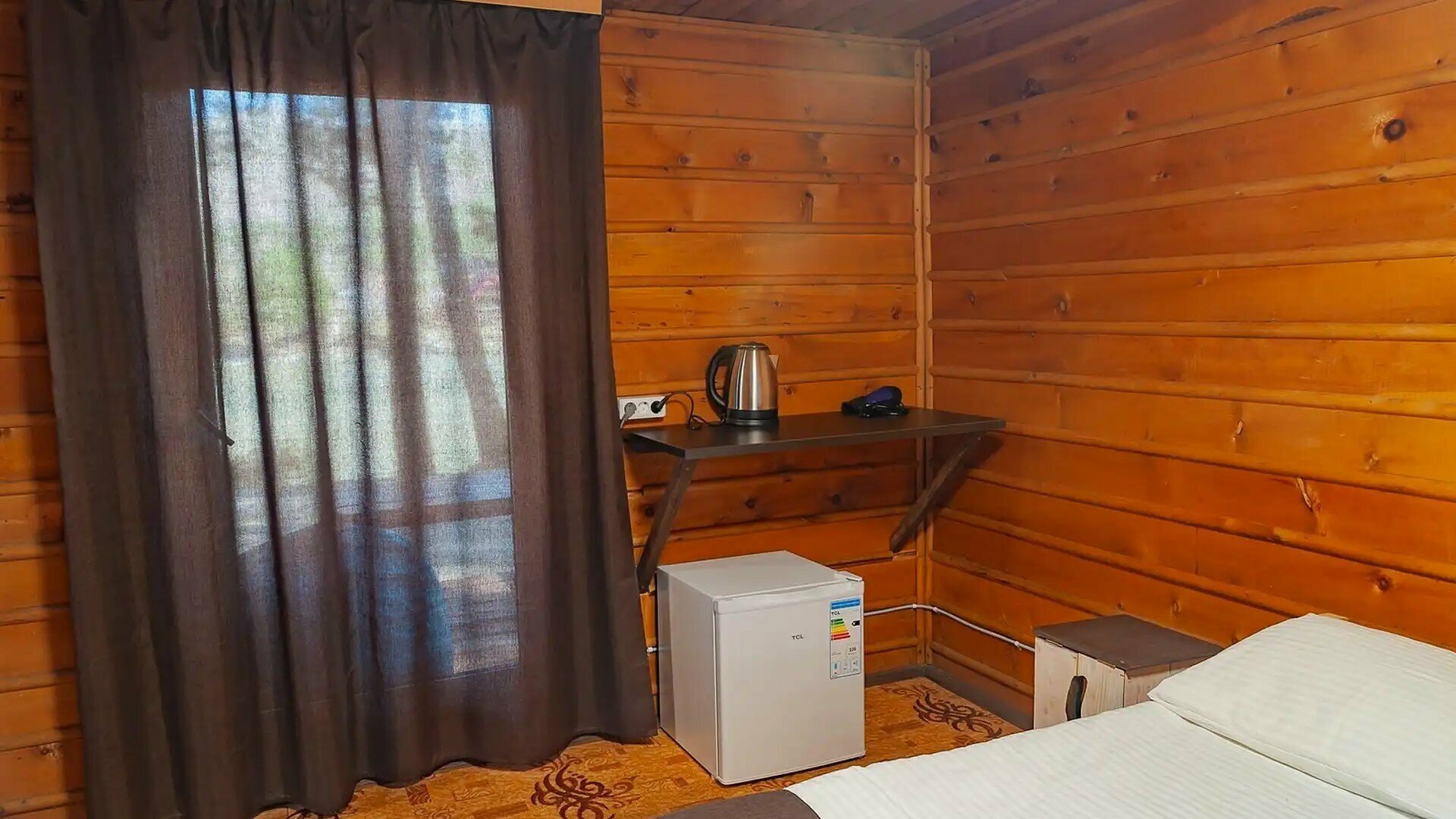 Двухместный номер с 1 кроватью и террасой