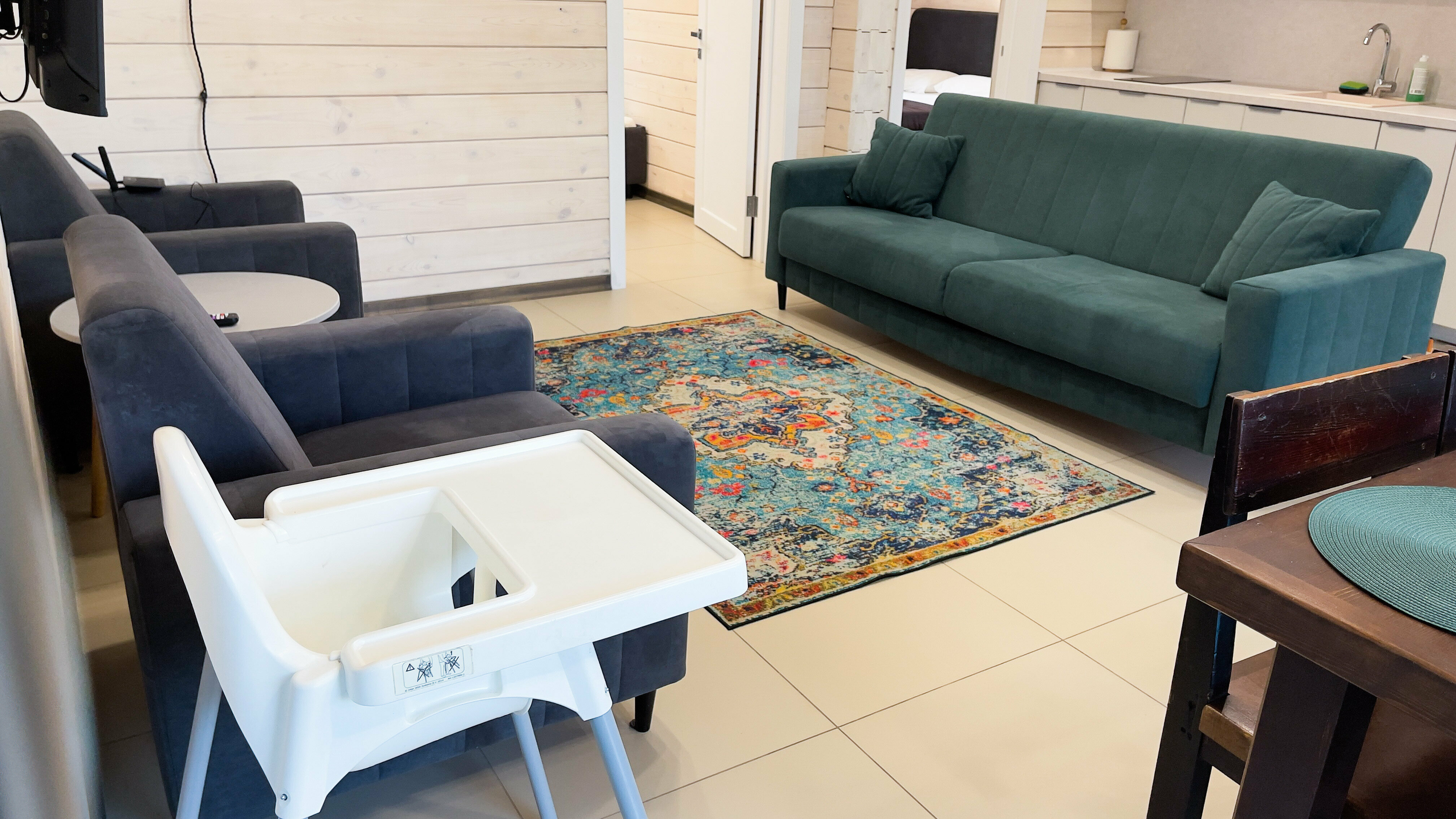 Семейный номер с террасой