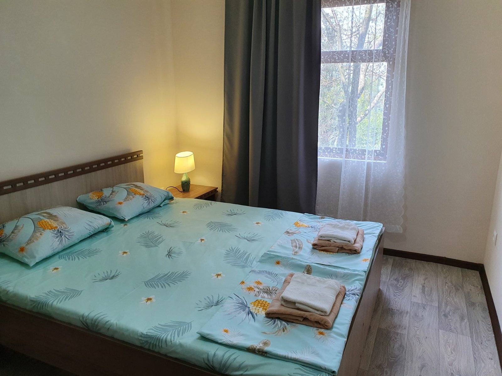 Двухместный номер с 1 кроватью и видом на сад