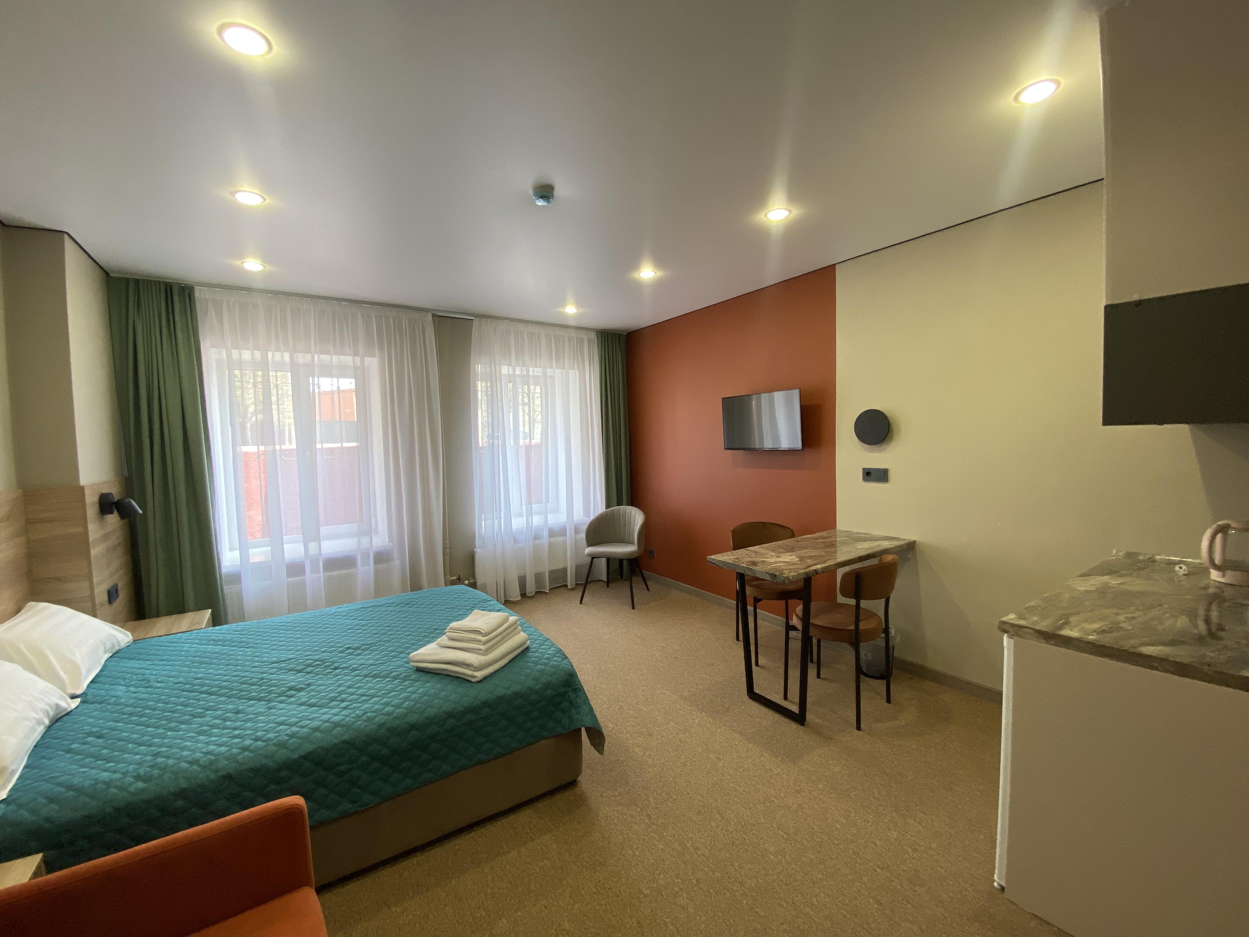 Двухместный номер-студия Делюкс с 1 кроватью