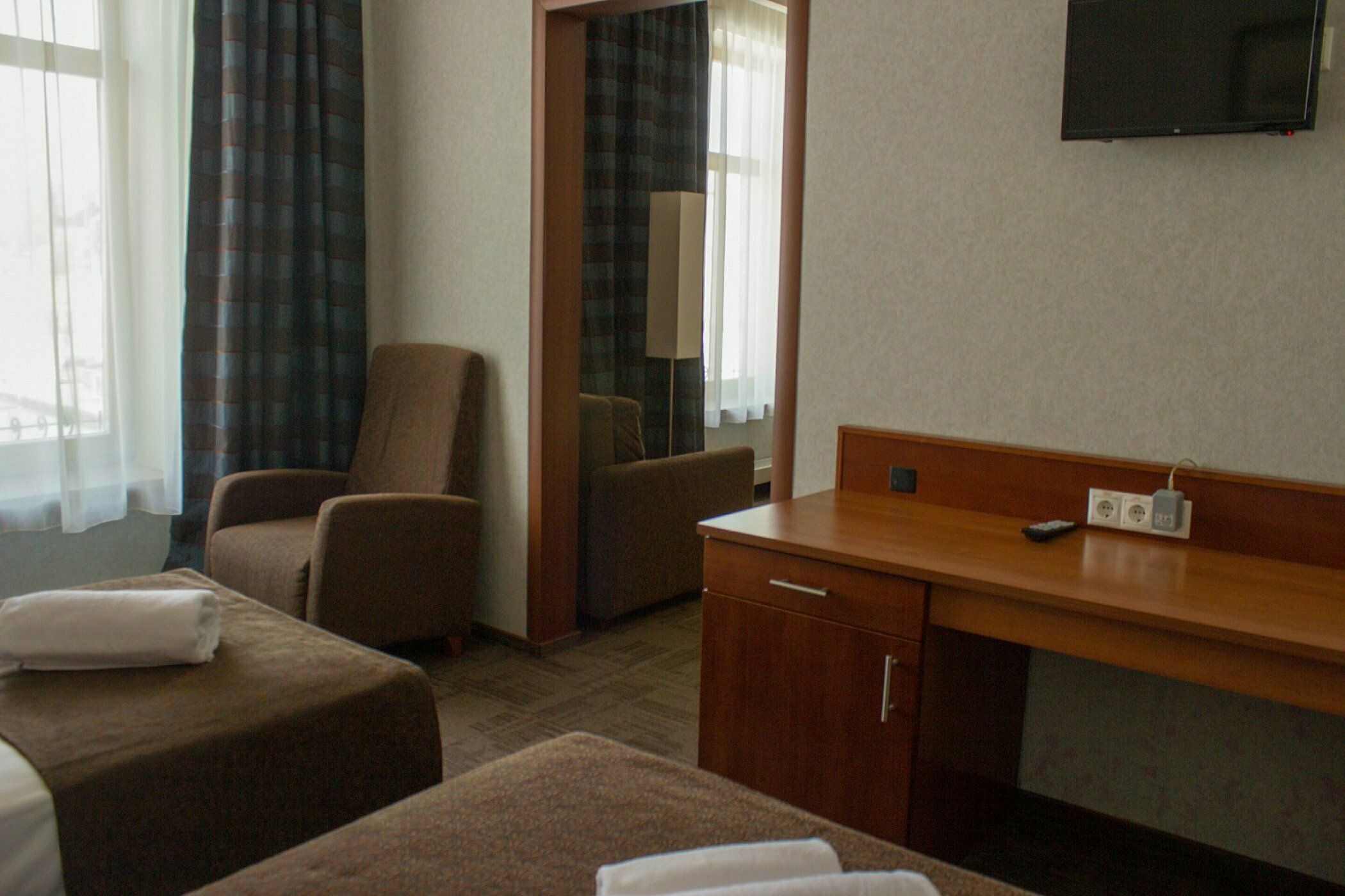 Люкс с двумя раздельными кроватями