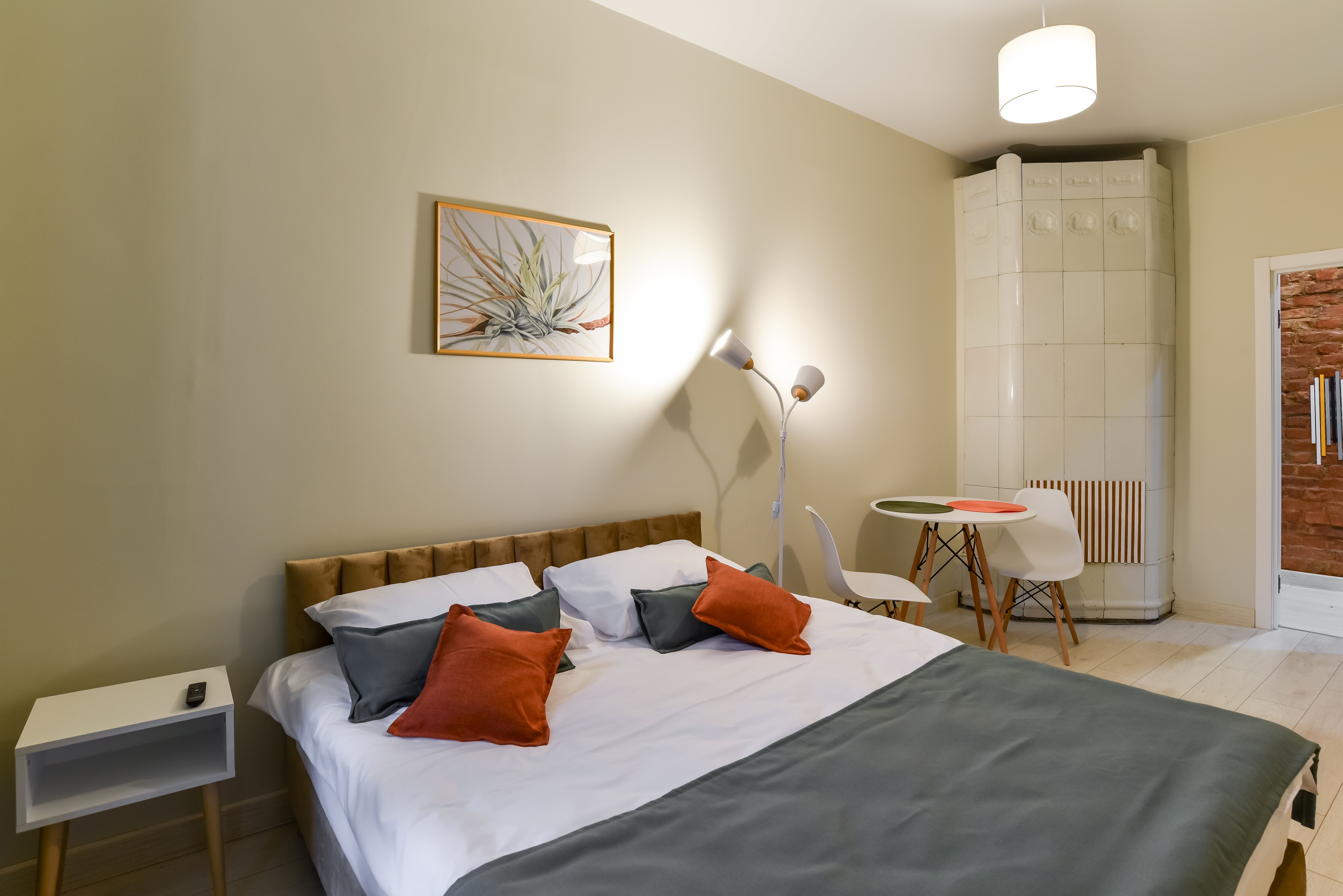 Двухместный номер с 1 кроватью и общей ванной комнатой