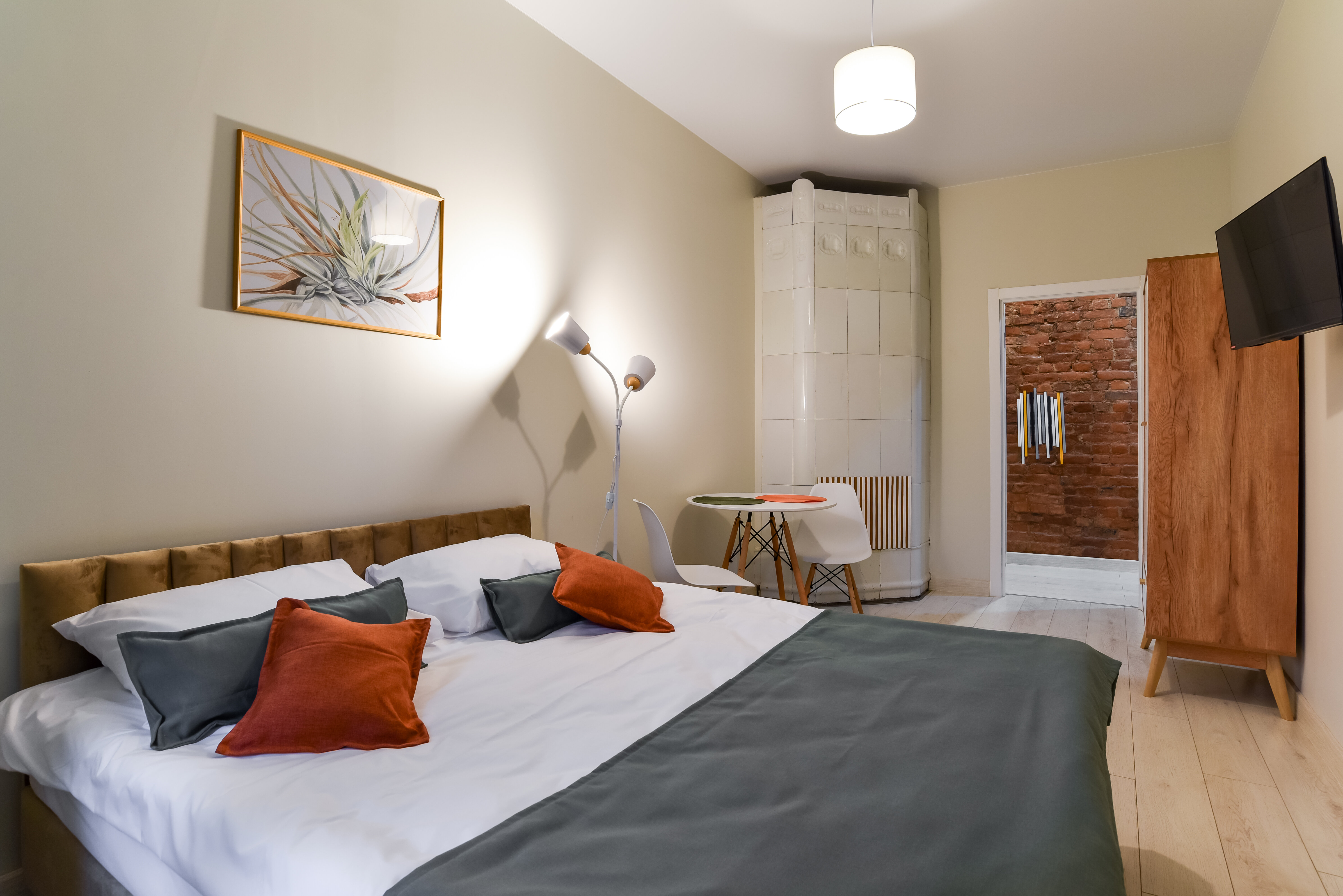 Двухместный номер с 1 кроватью и общей ванной комнатой