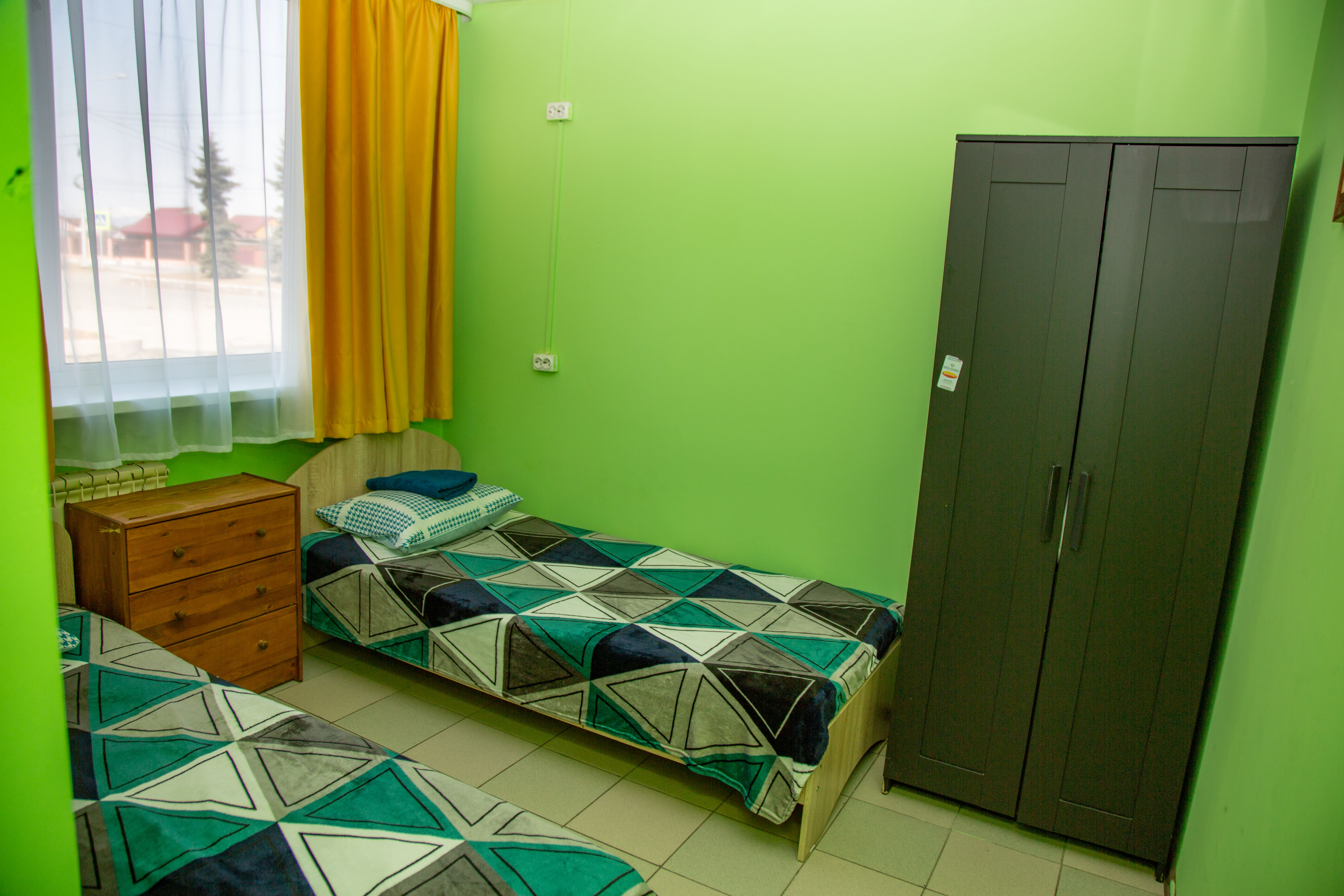 Бюджетный двухместный номер с 2 отдельными кроватями