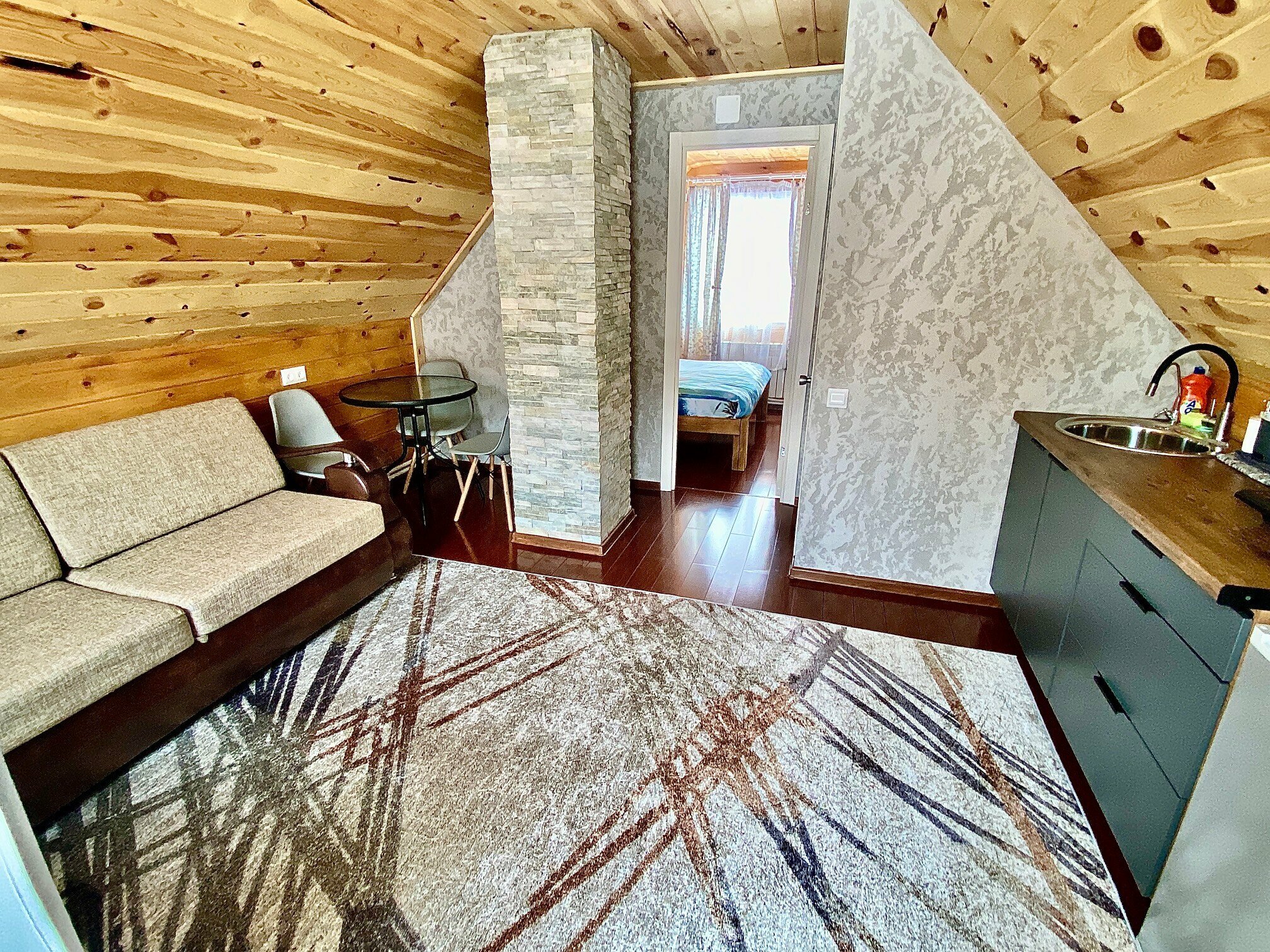 Апартаменты с 1 спальней