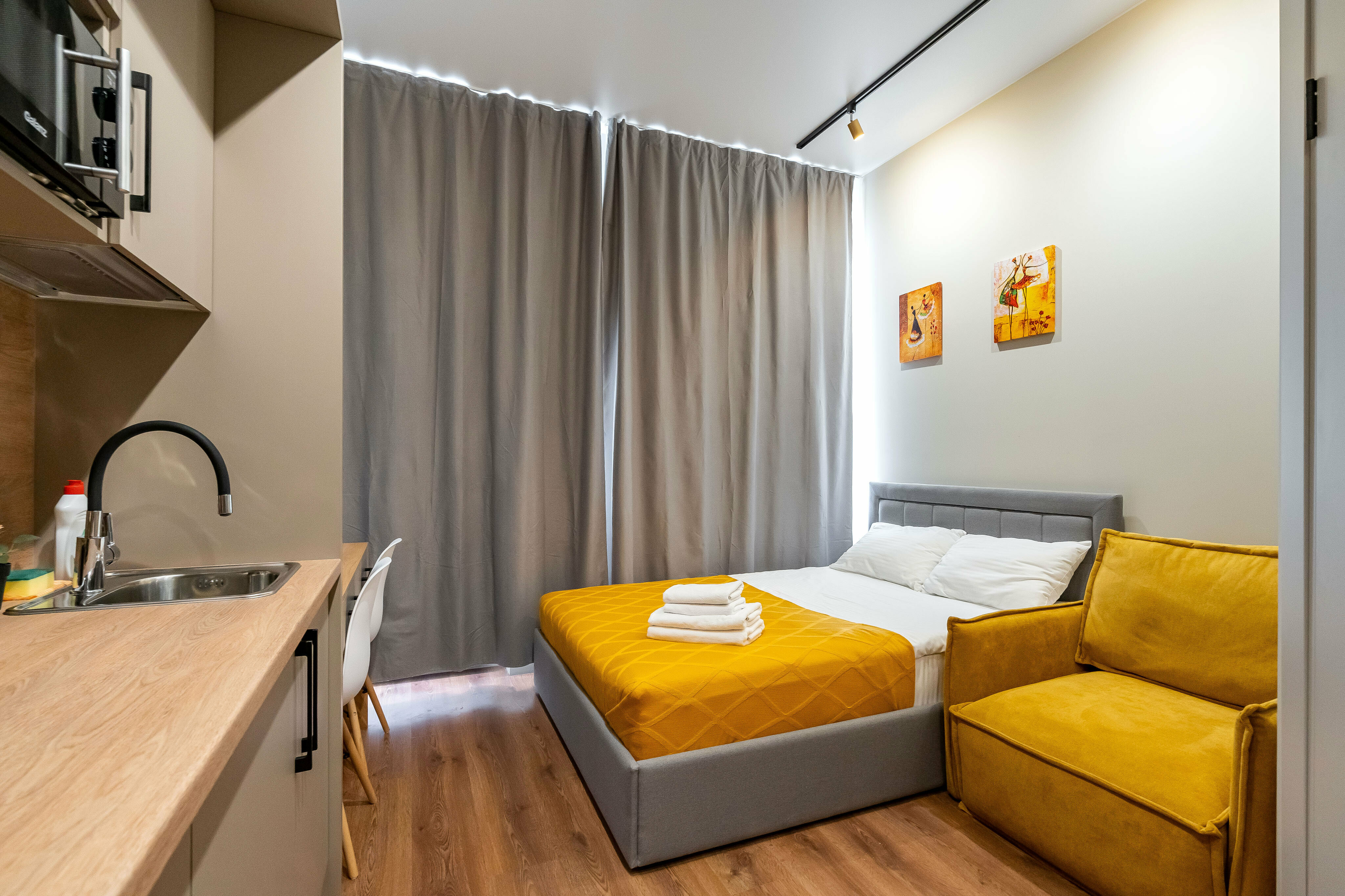 Двухместный номер с мини-кухней