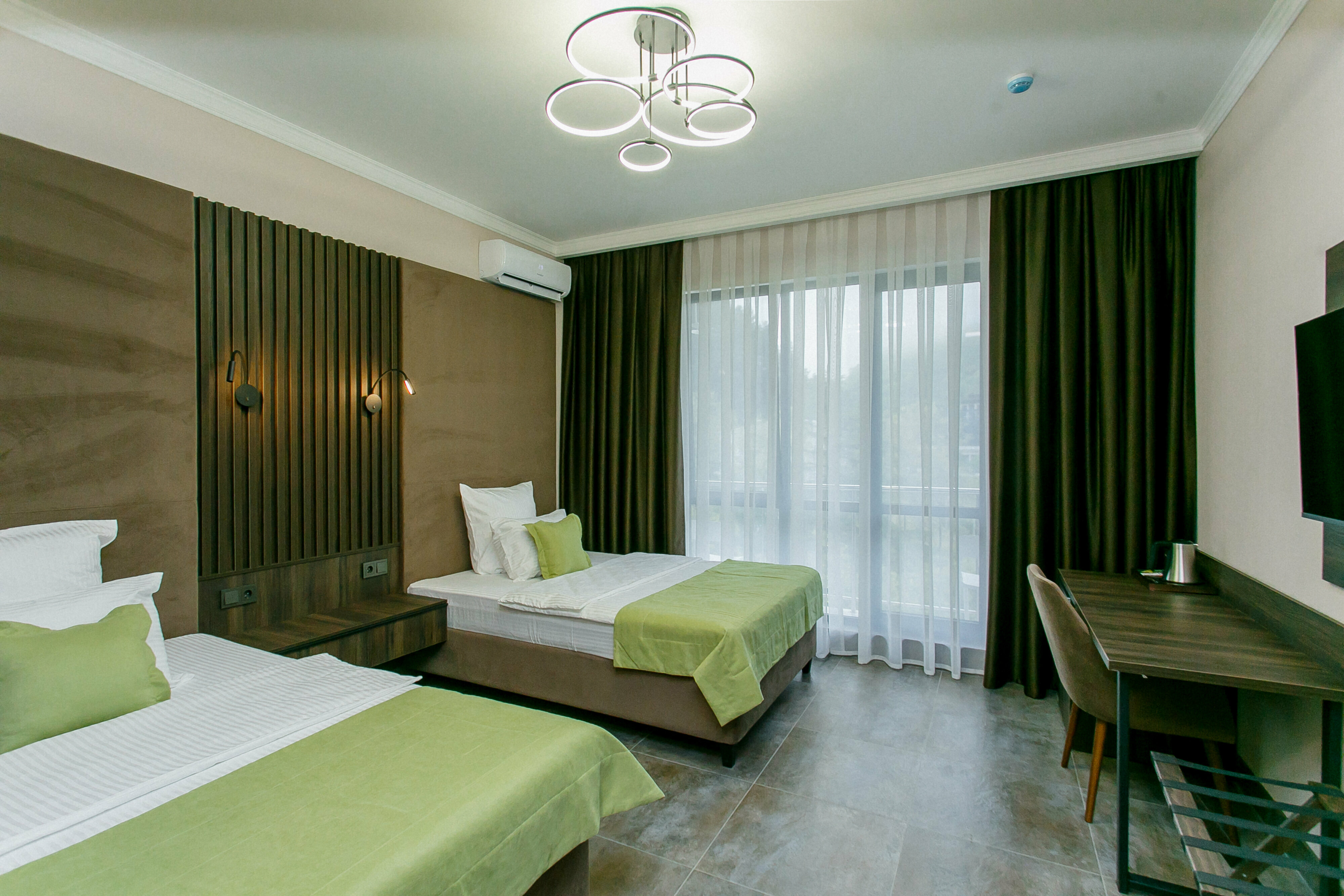 Аппартаменты с видом на море и балконом