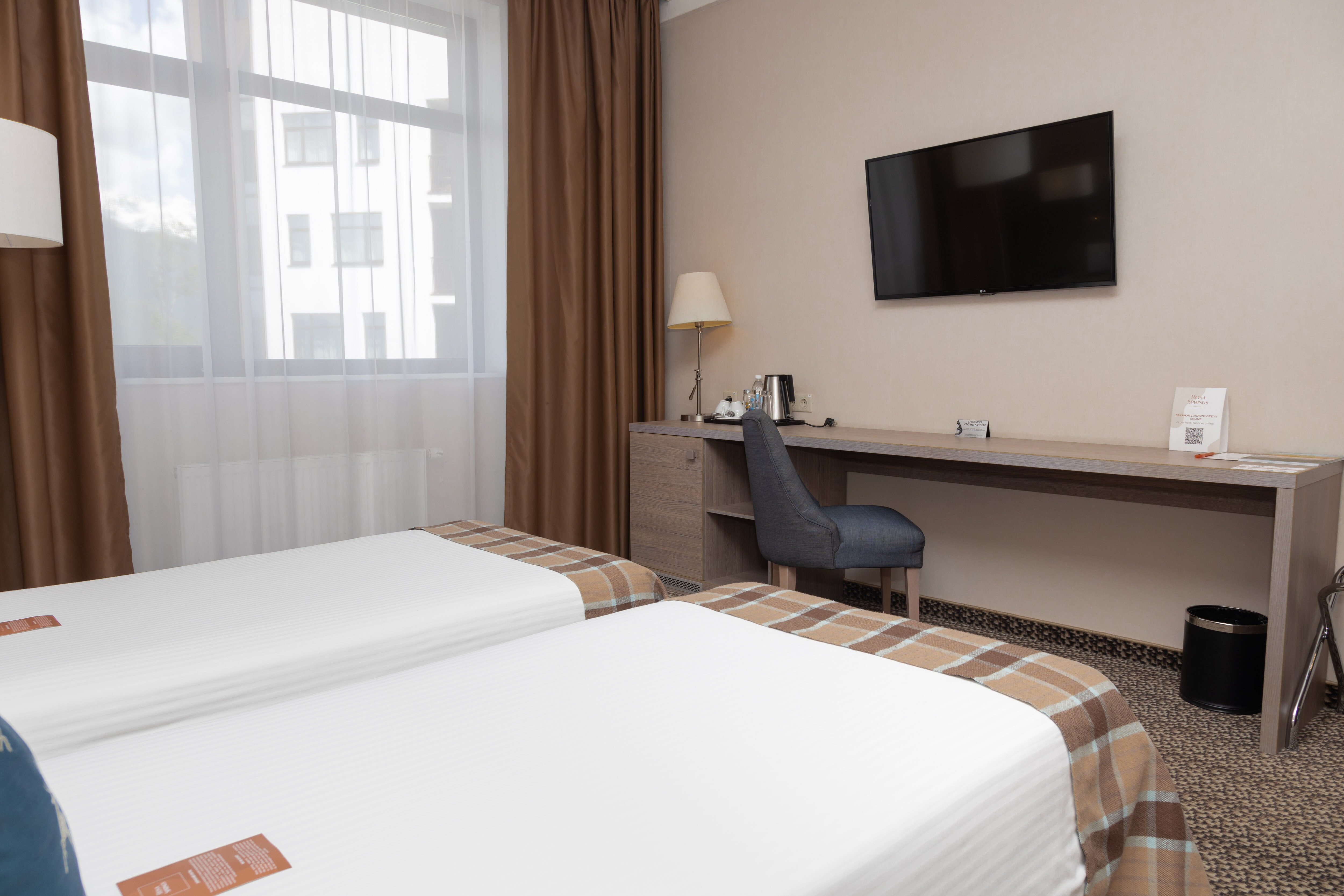 Стандартный номер  с двумя раздельными кроватями, Sleep Well для восстанавливающего отдыха