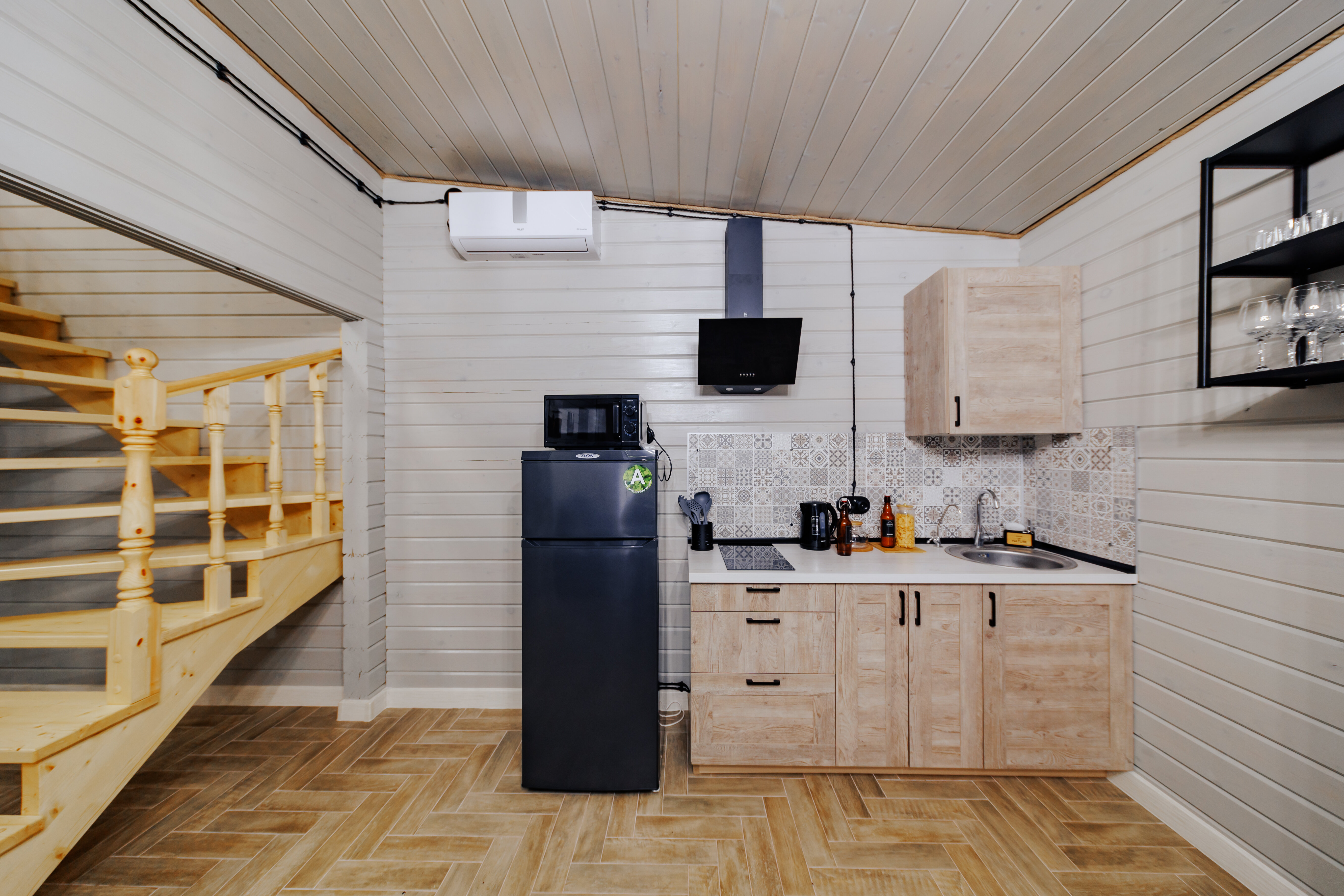 Двухуровневый четырехместный номер