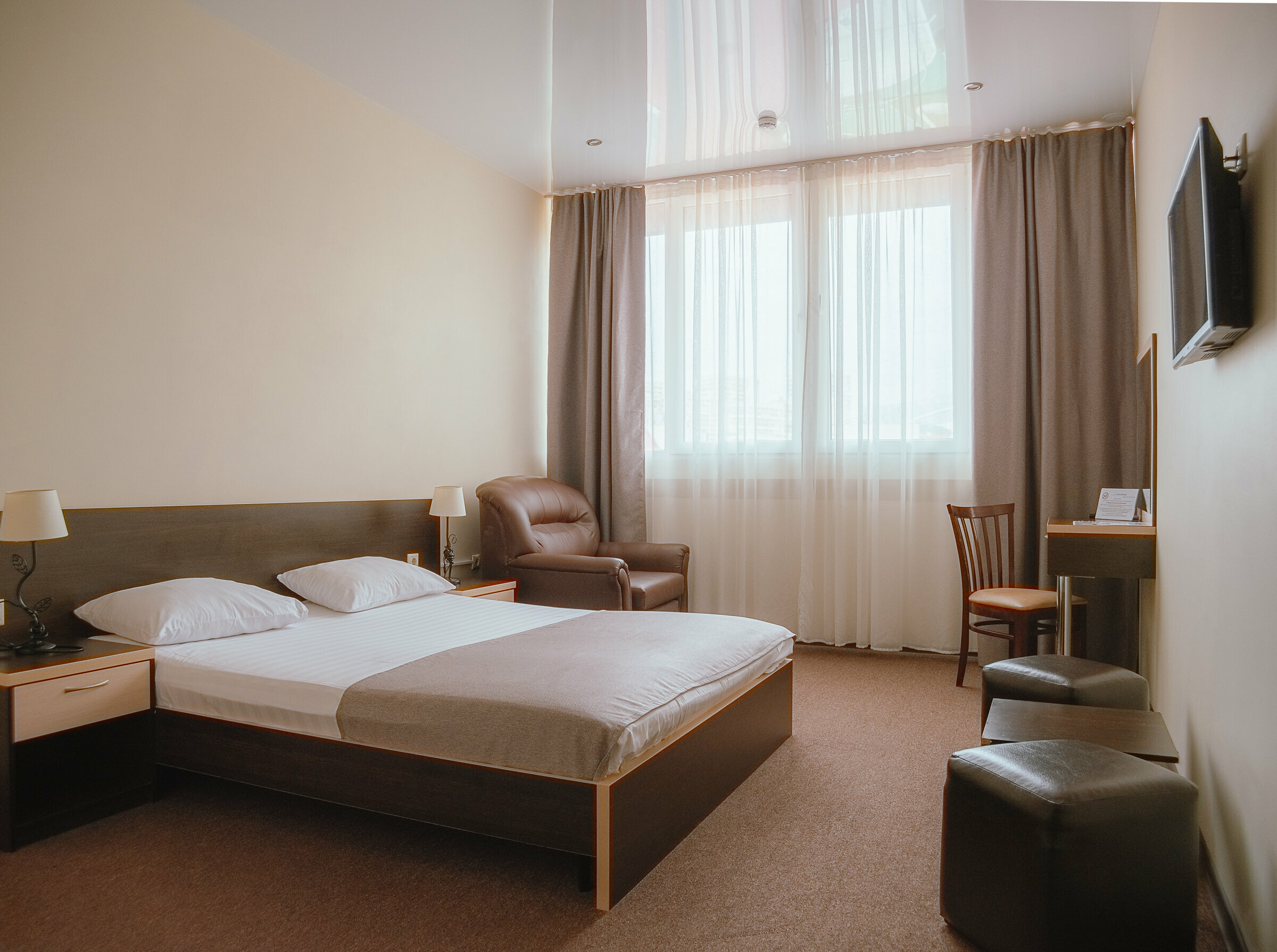 Двухместный номер с 1 кроватью и видом на горы