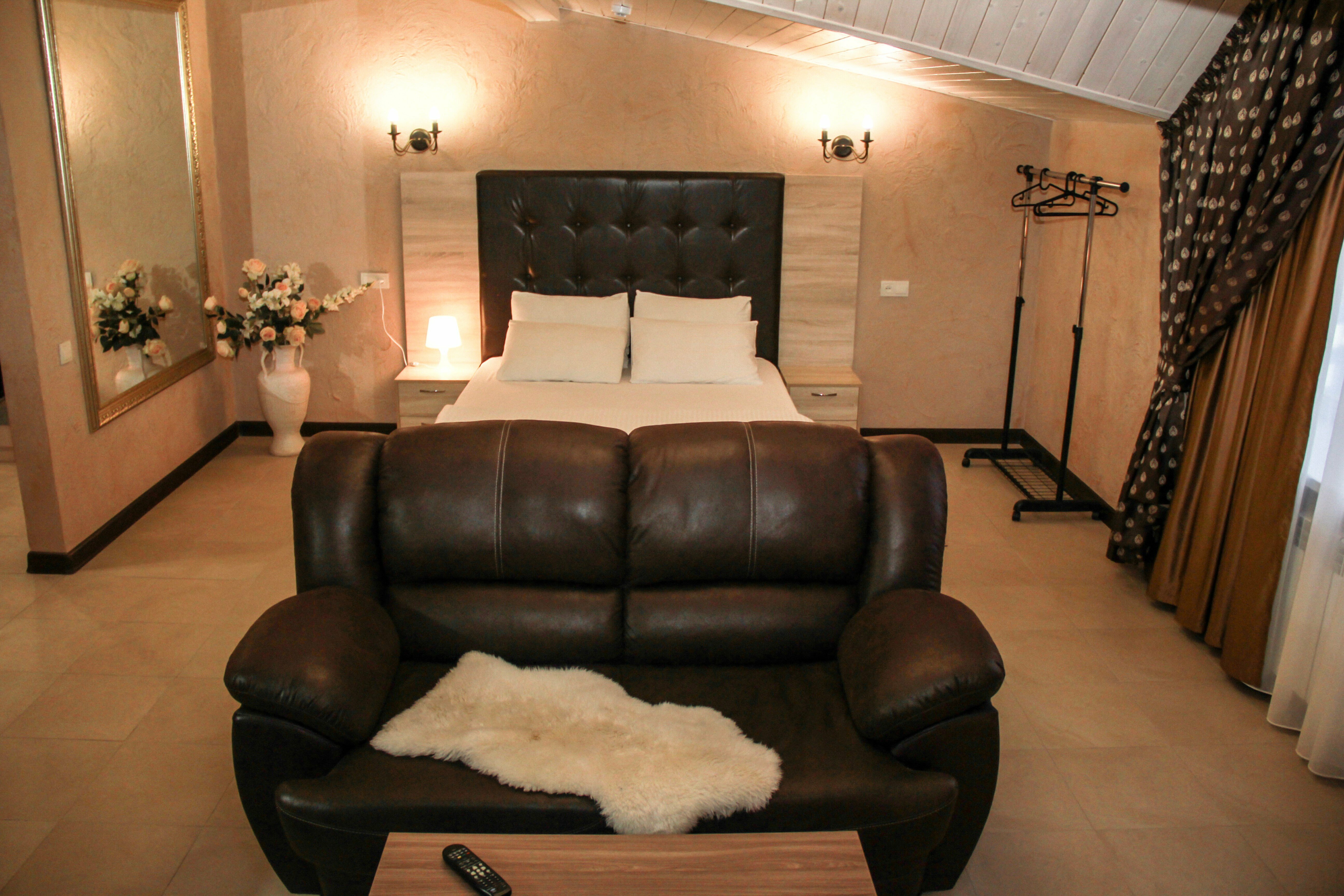 Двухместный номер-студия Делюкс с 1 кроватью