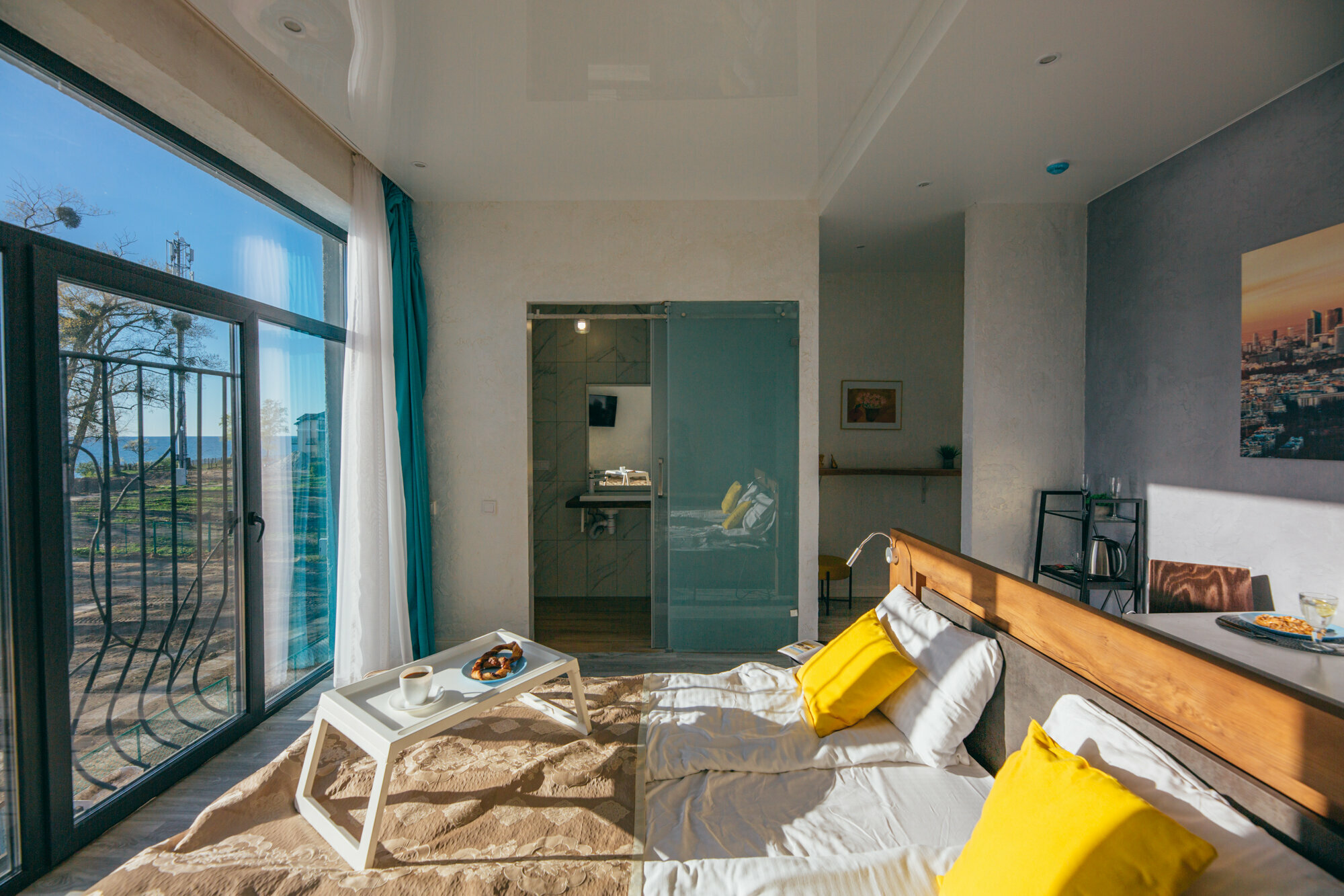 Двухместный номер Делюкс с 1 кроватью и видом на море