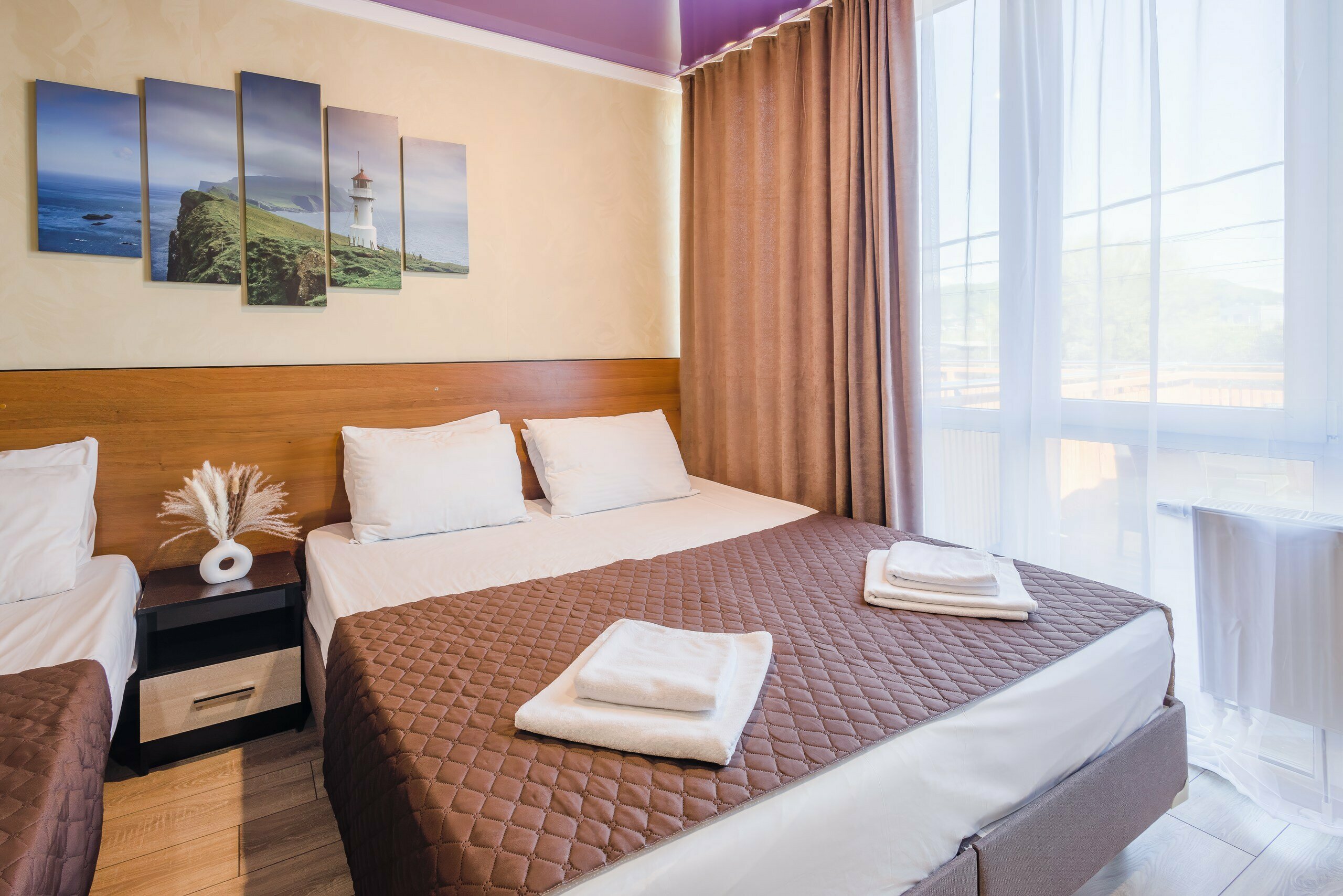 Трехместный Делюкс с собственной террасой