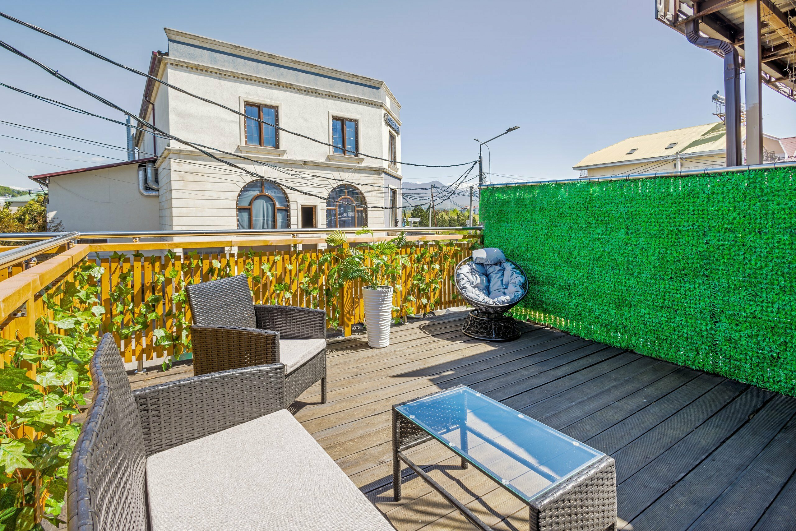 двухместный Делюкс с собственной террасой