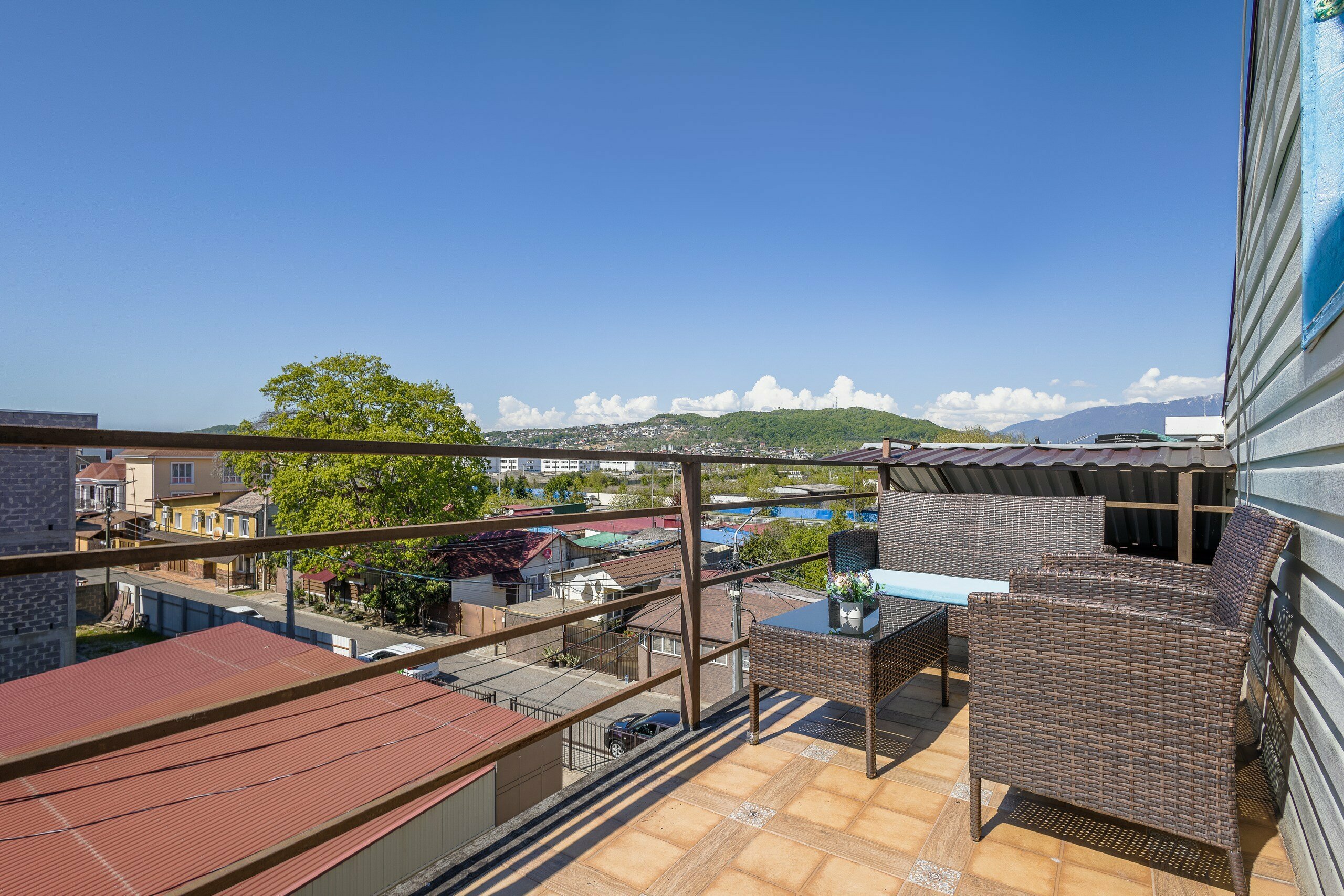 Семейный номер с балконом