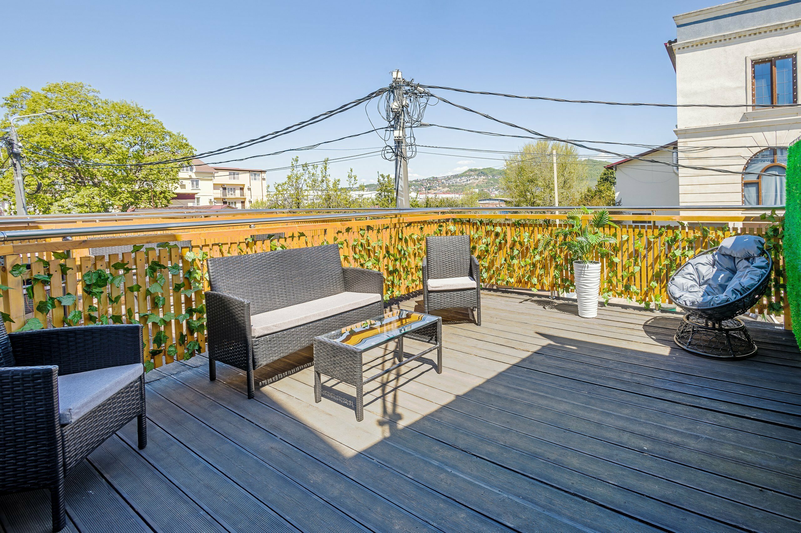 двухместный Делюкс с собственной террасой