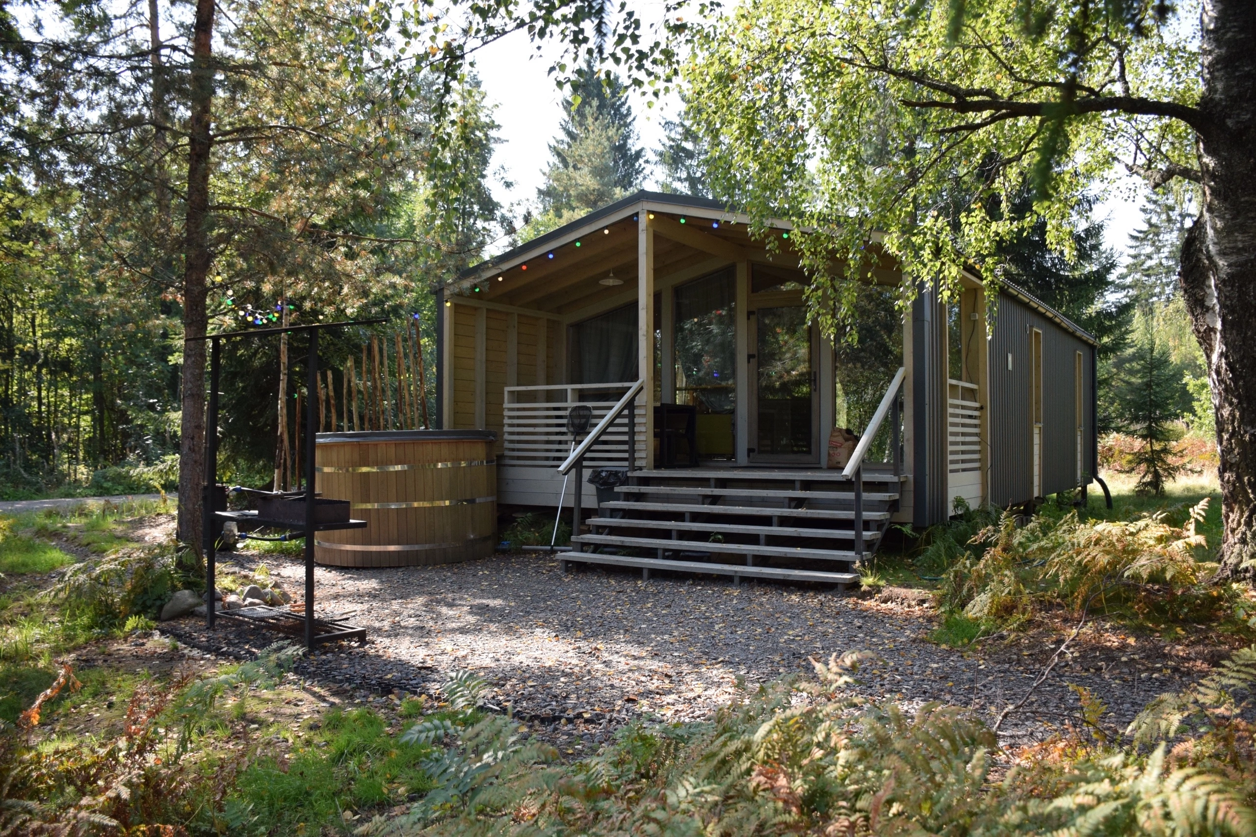 Коттедж с купелью