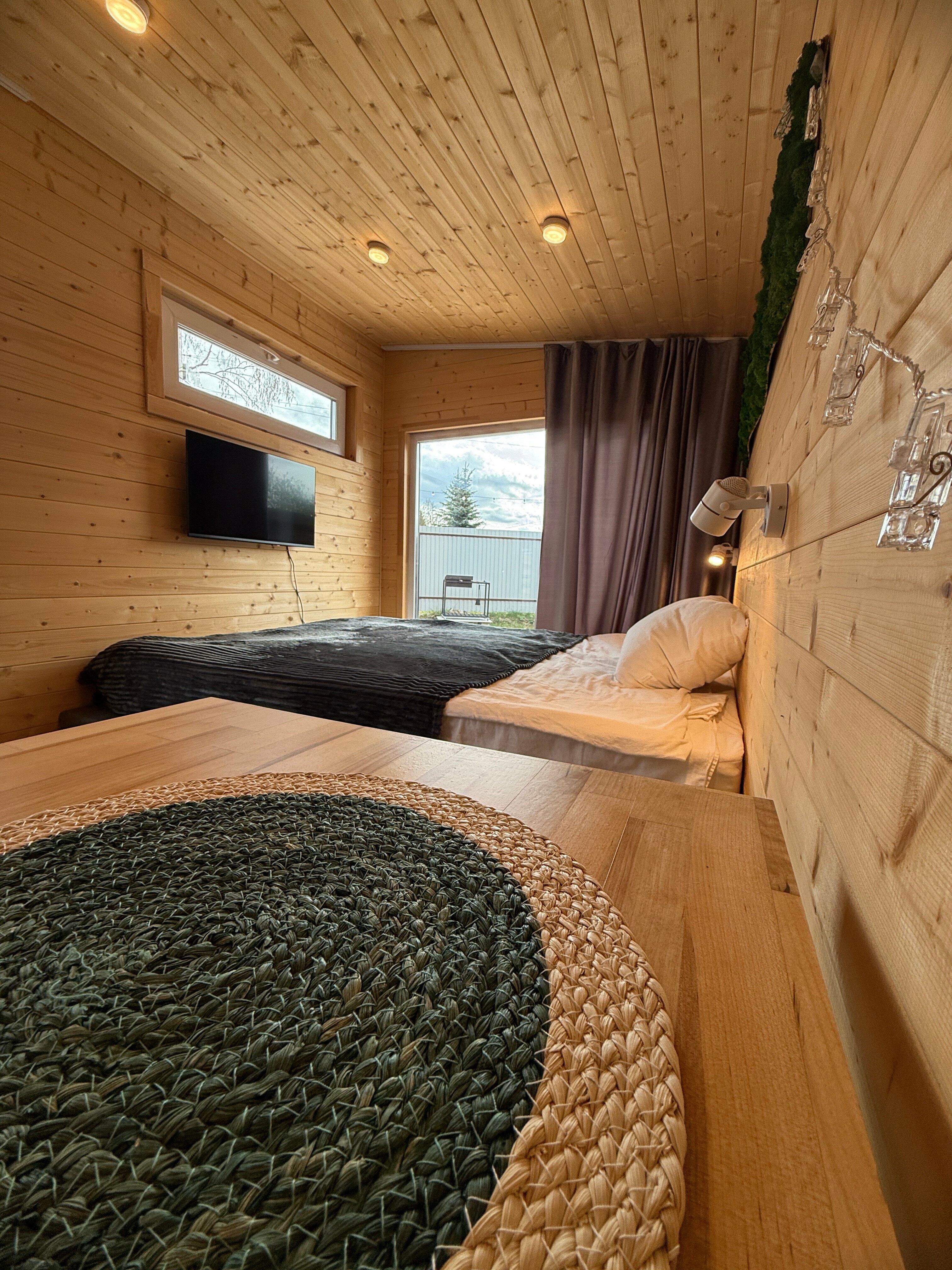 Двухместный номер с 1 кроватью и террасой