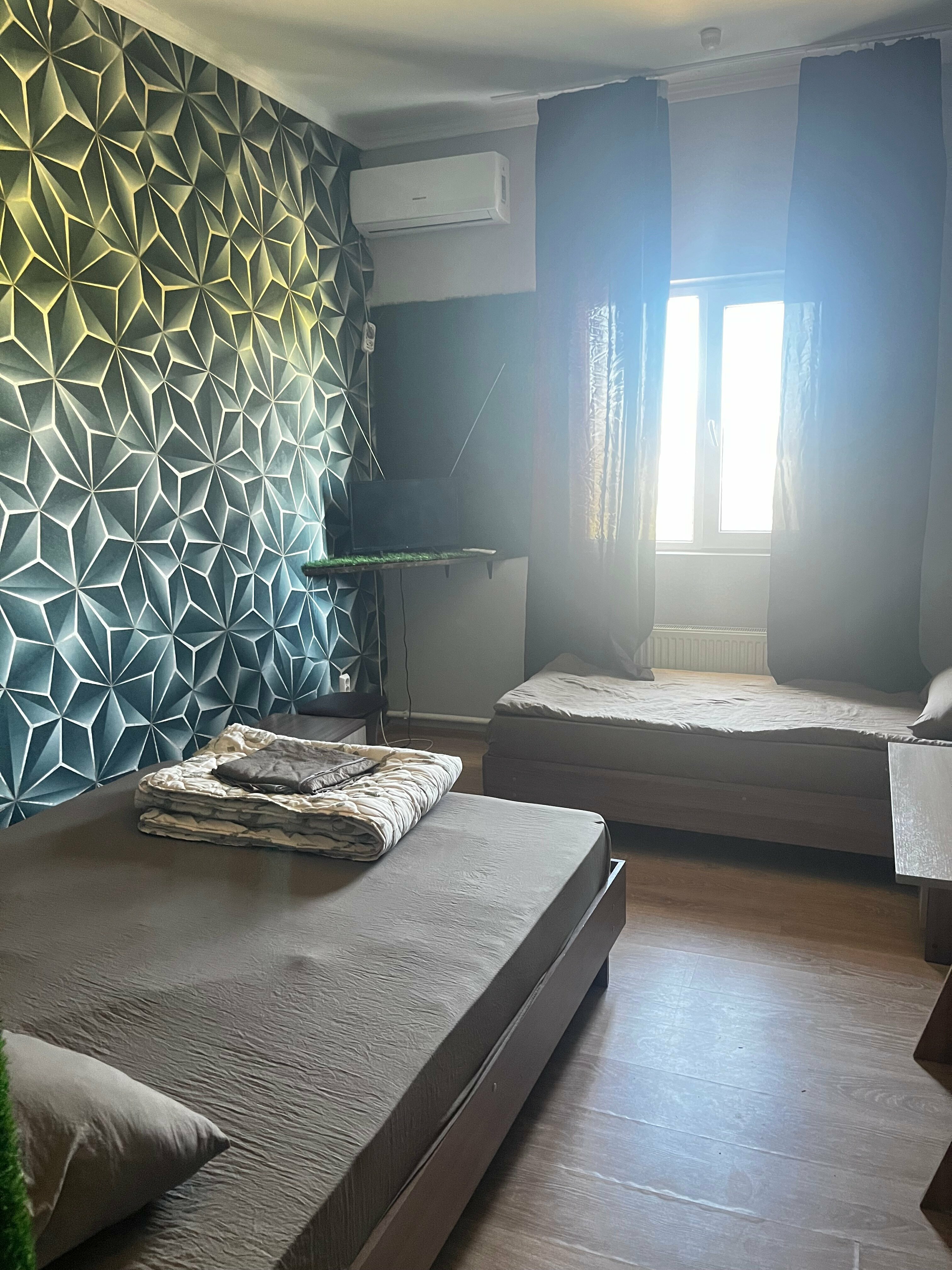 Бюджетный трехместный номер