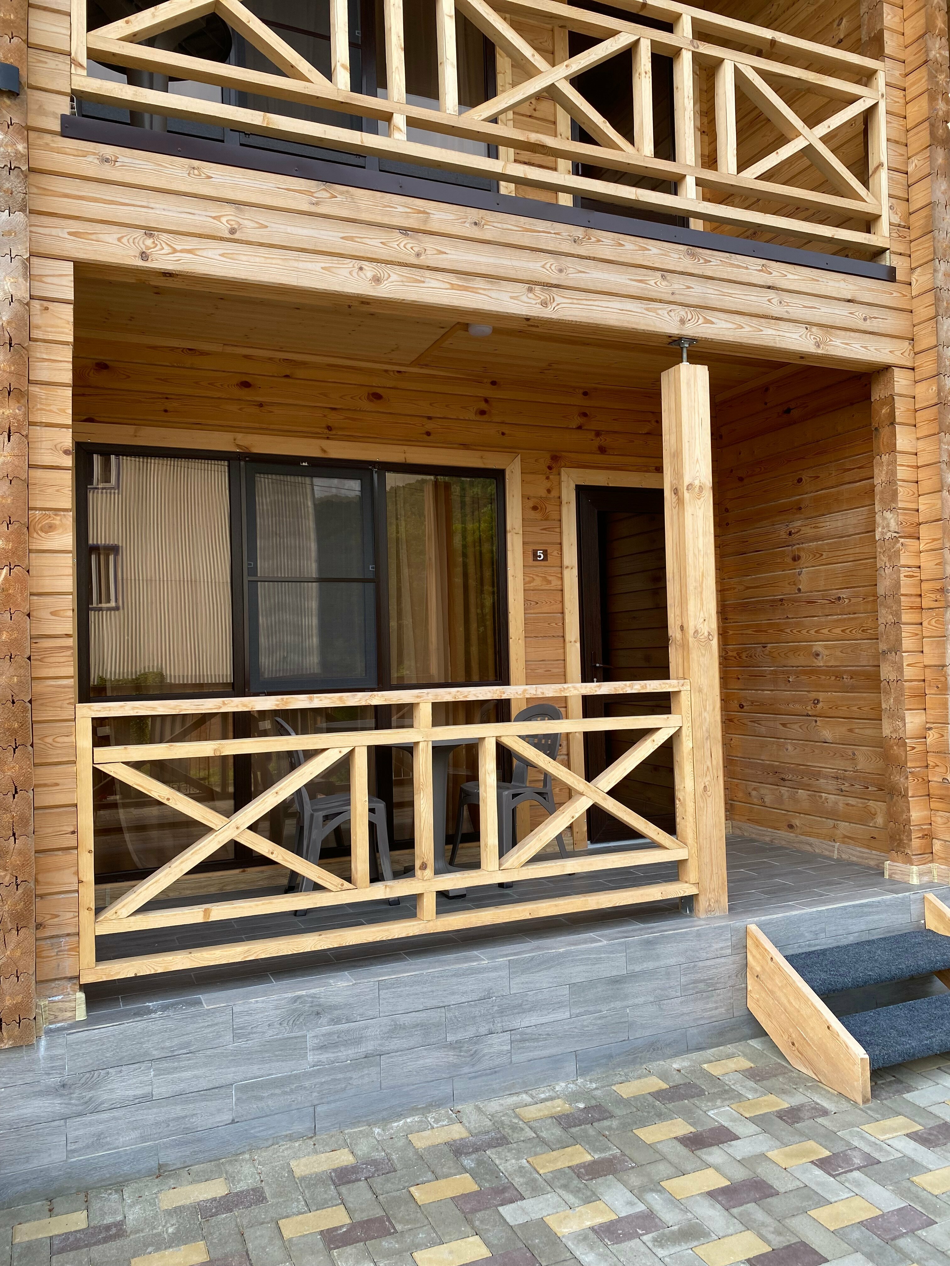 Двухместный номер с 1 кроватью или 2 отдельными кроватями и террасой