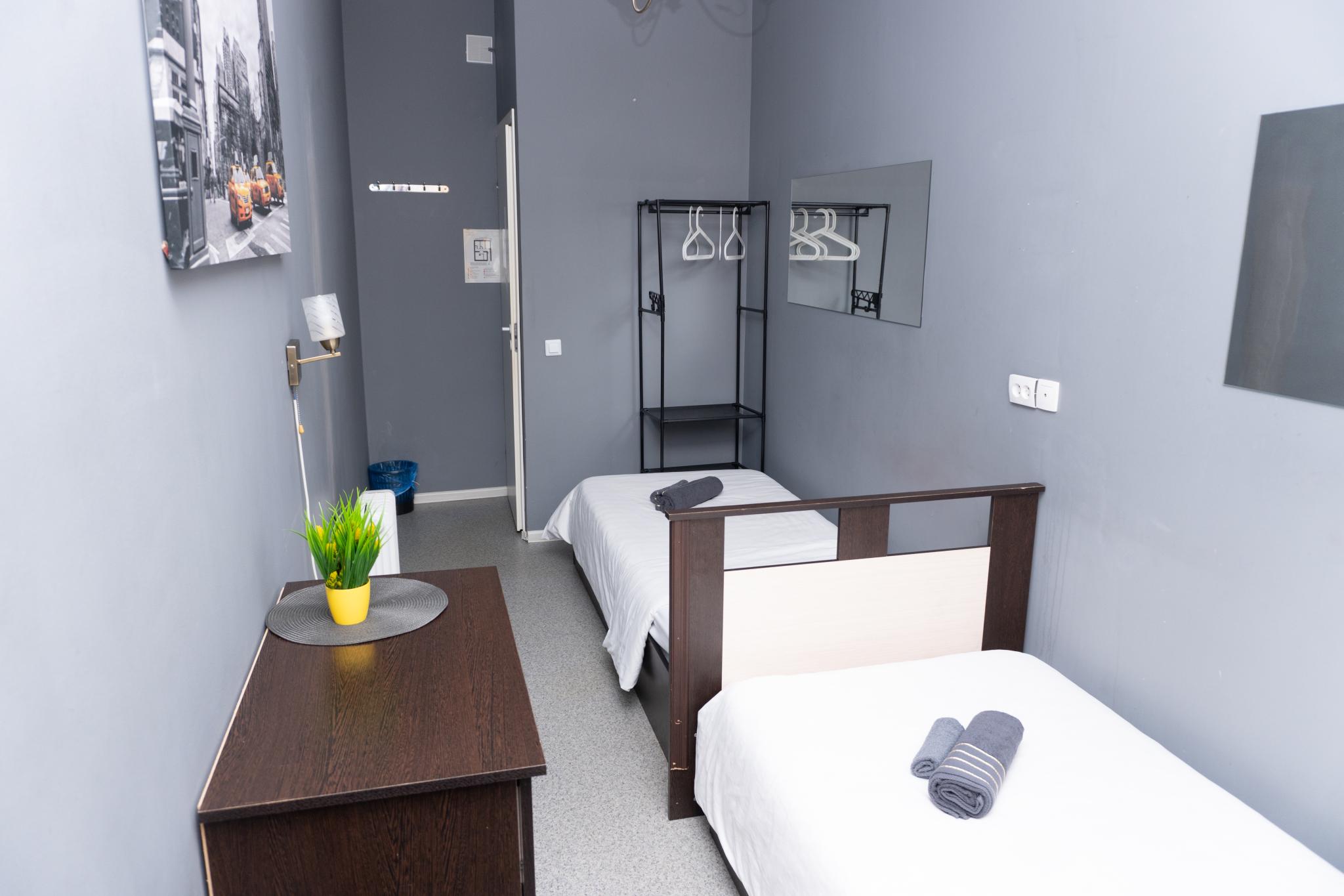 2-местный номер эконом с 2 односпальными кроватями