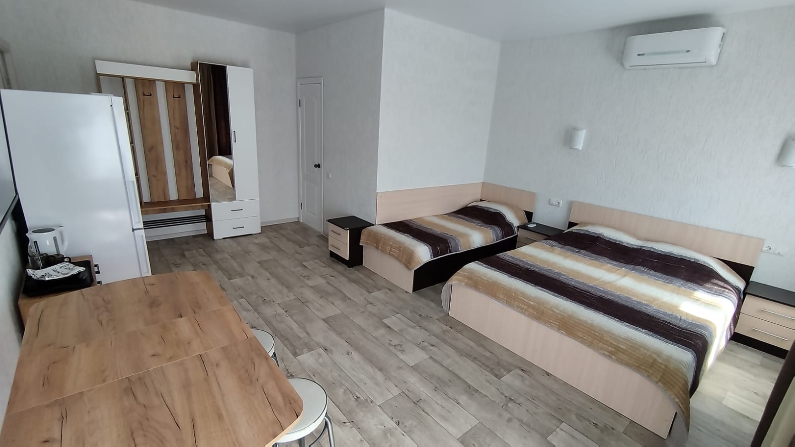 Трехместный номер с видом на море