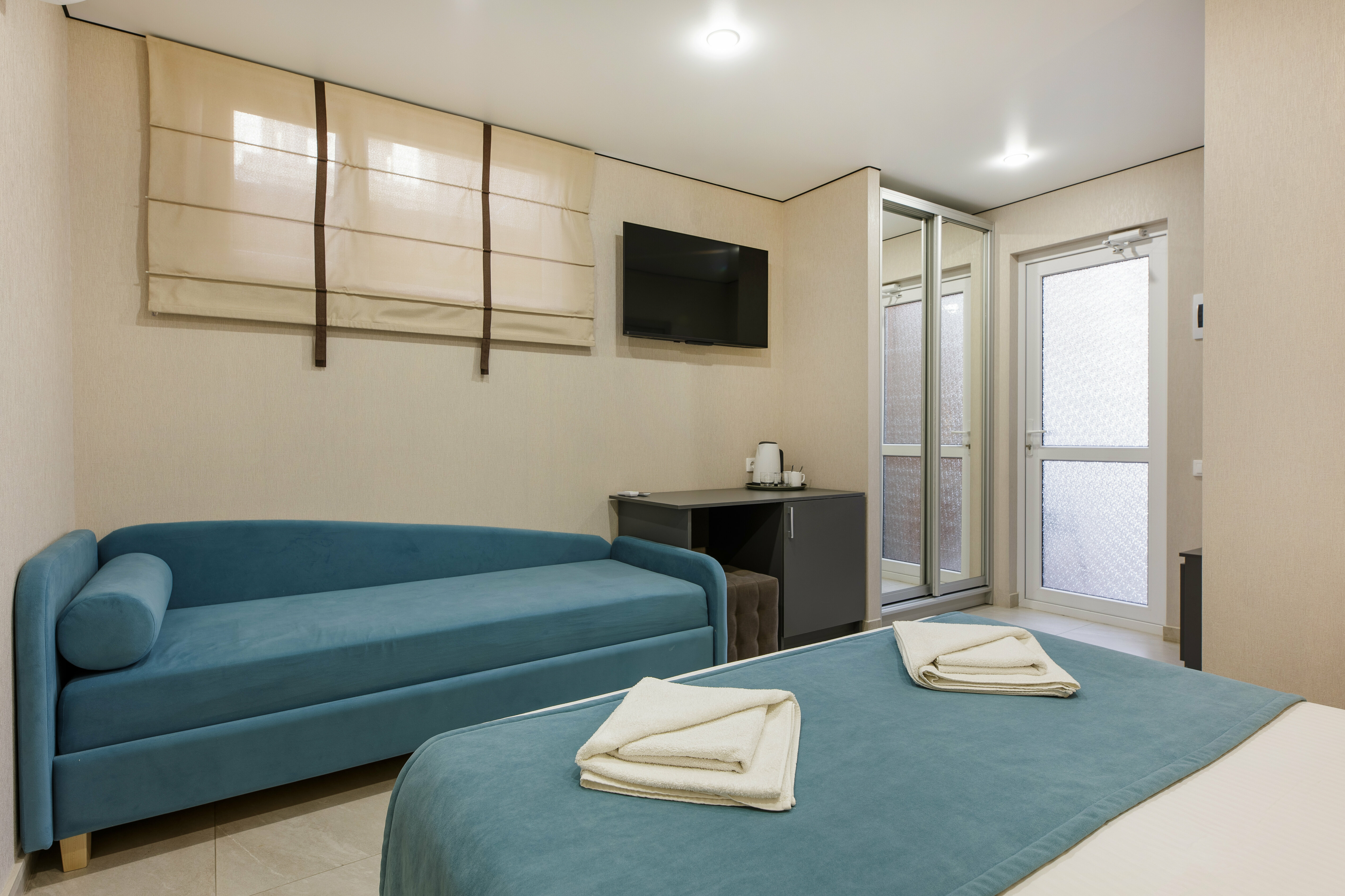 Большой двухместный номер с 1 кроватью