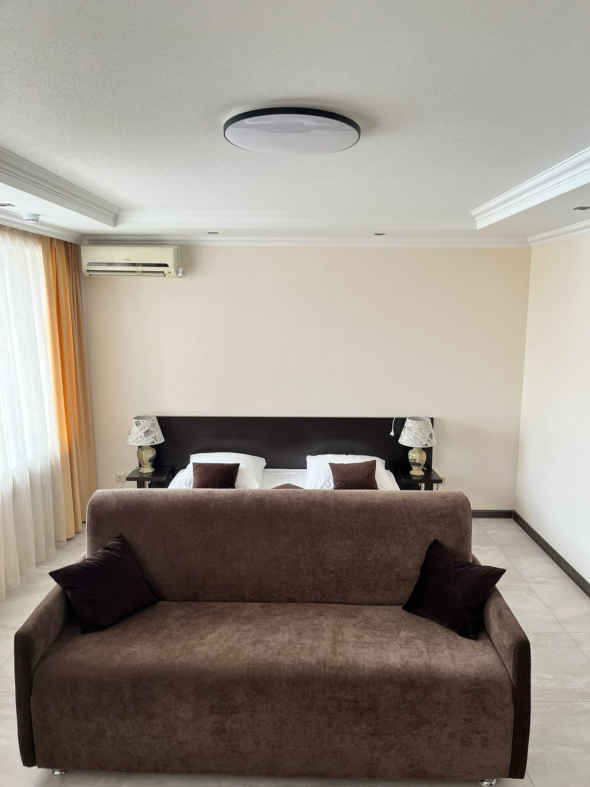 Двухместный номер Делюкс с 1 кроватью и балконом