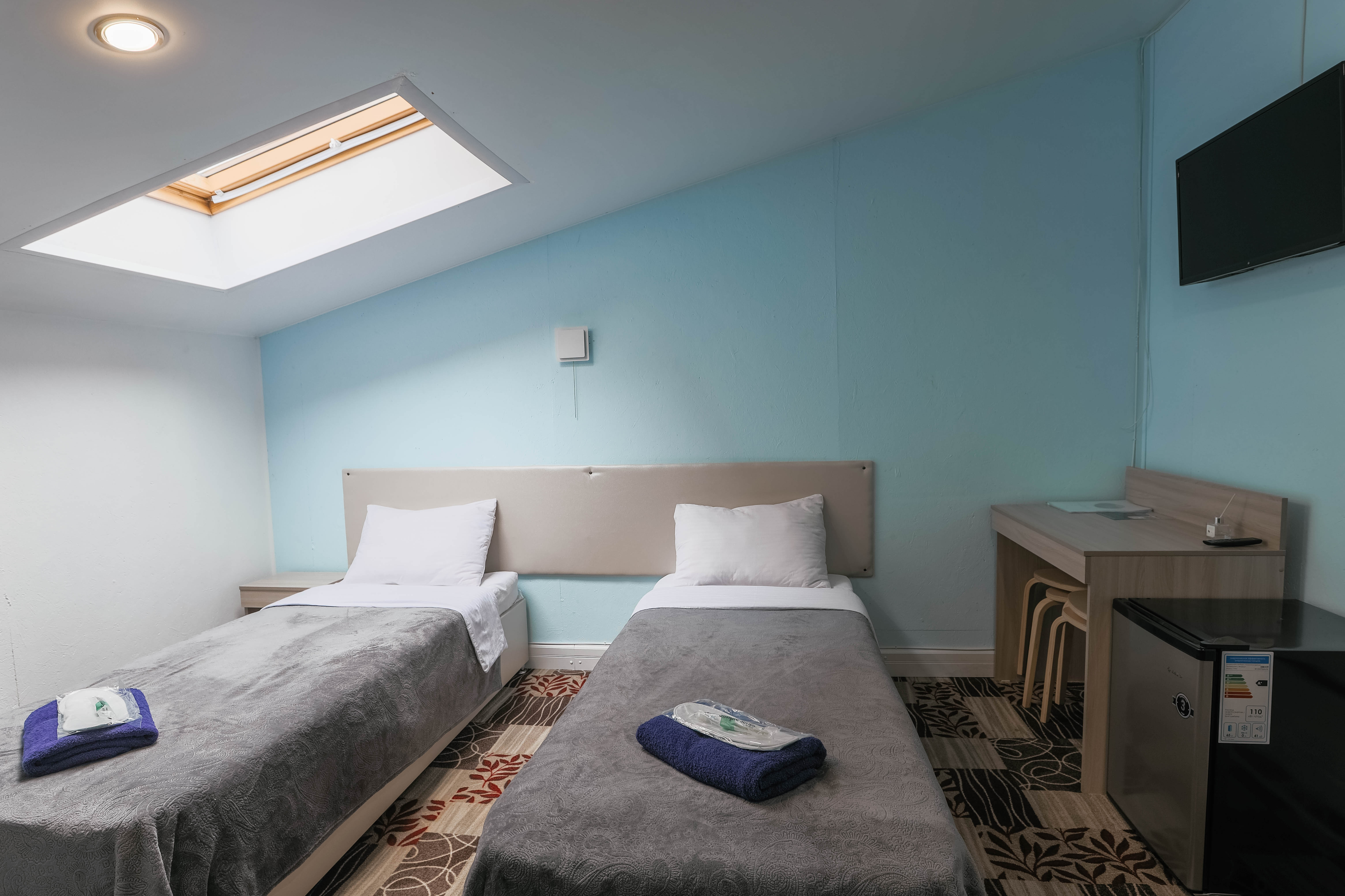 Бюджетный трехместный номер