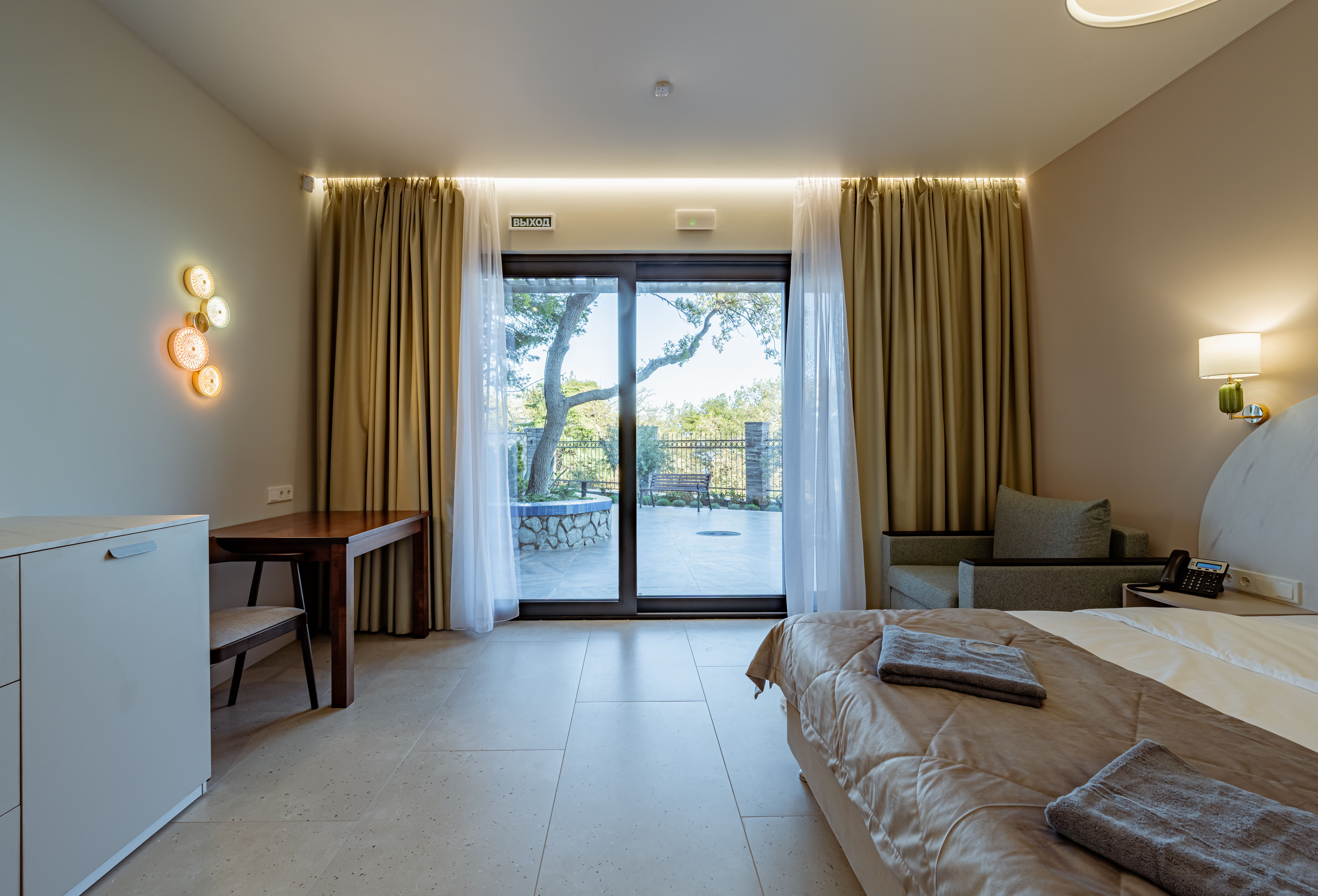 Комфорт «Панорама сад» с террасой