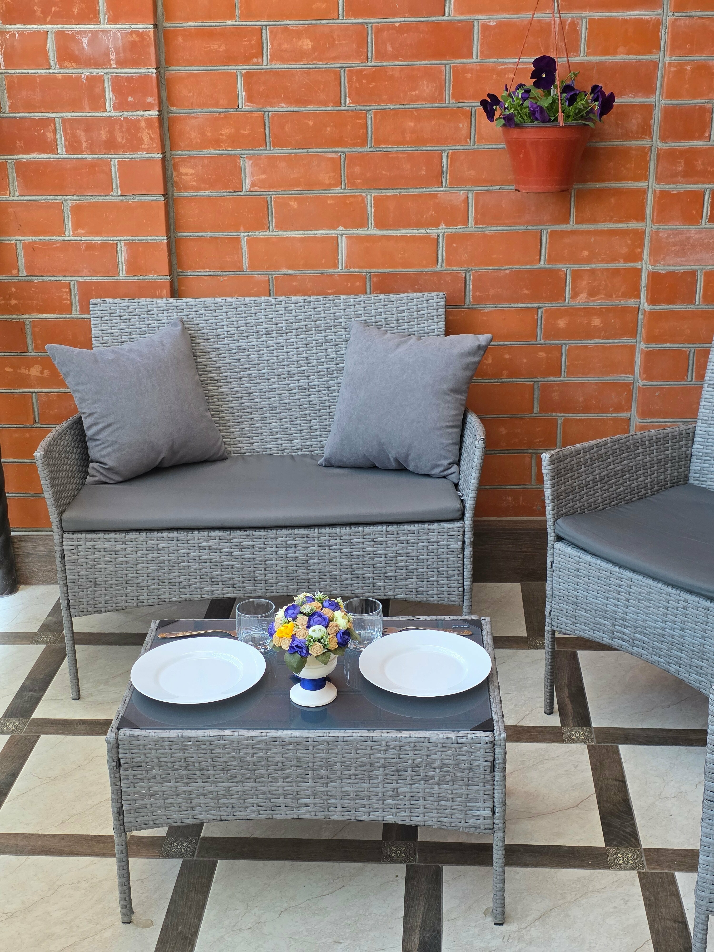 Премиум Люкс с кроватями TWIN/DBL и большой  террасой  с видом на горы