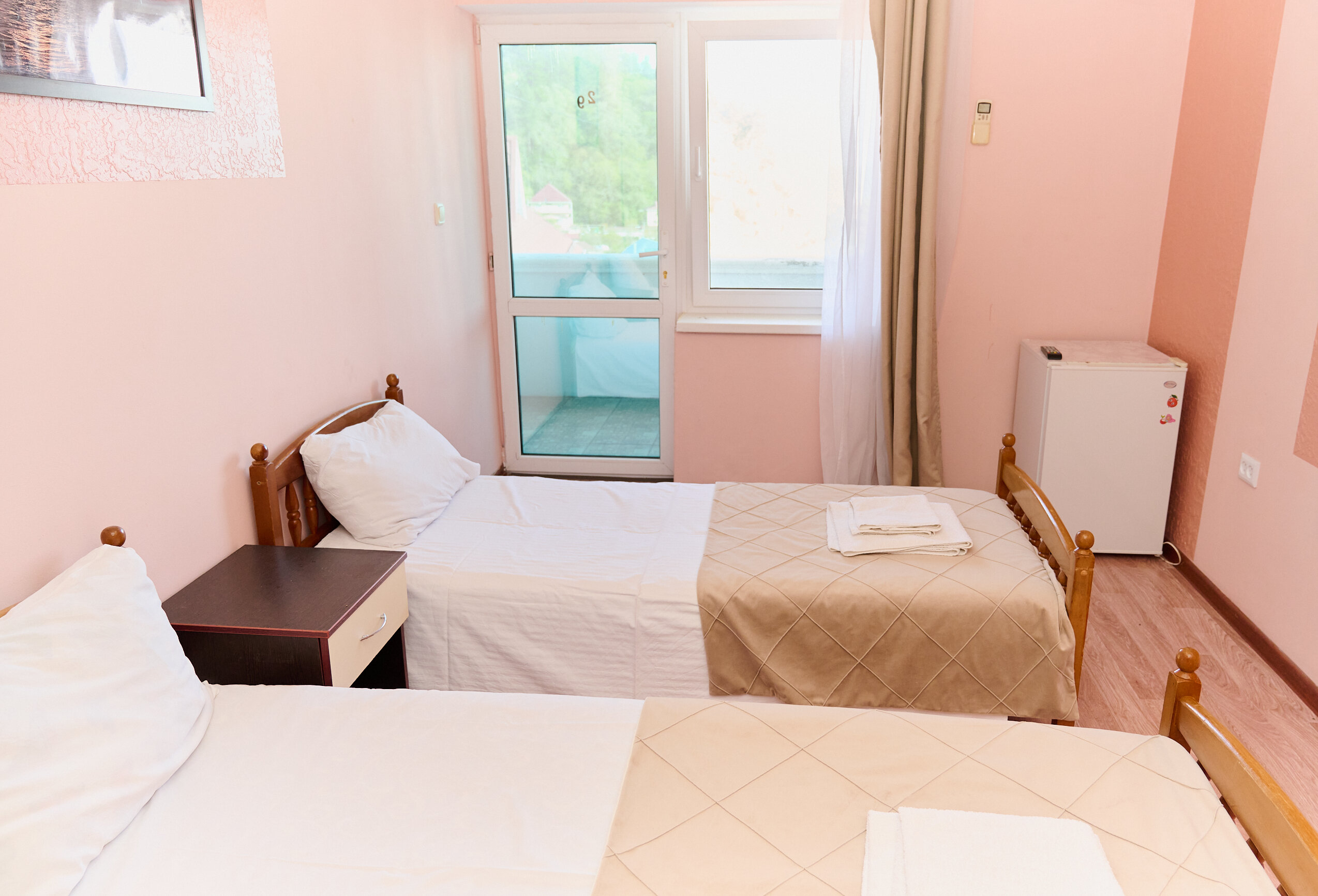 Двухместный стандарт, 1+1, вид во двор