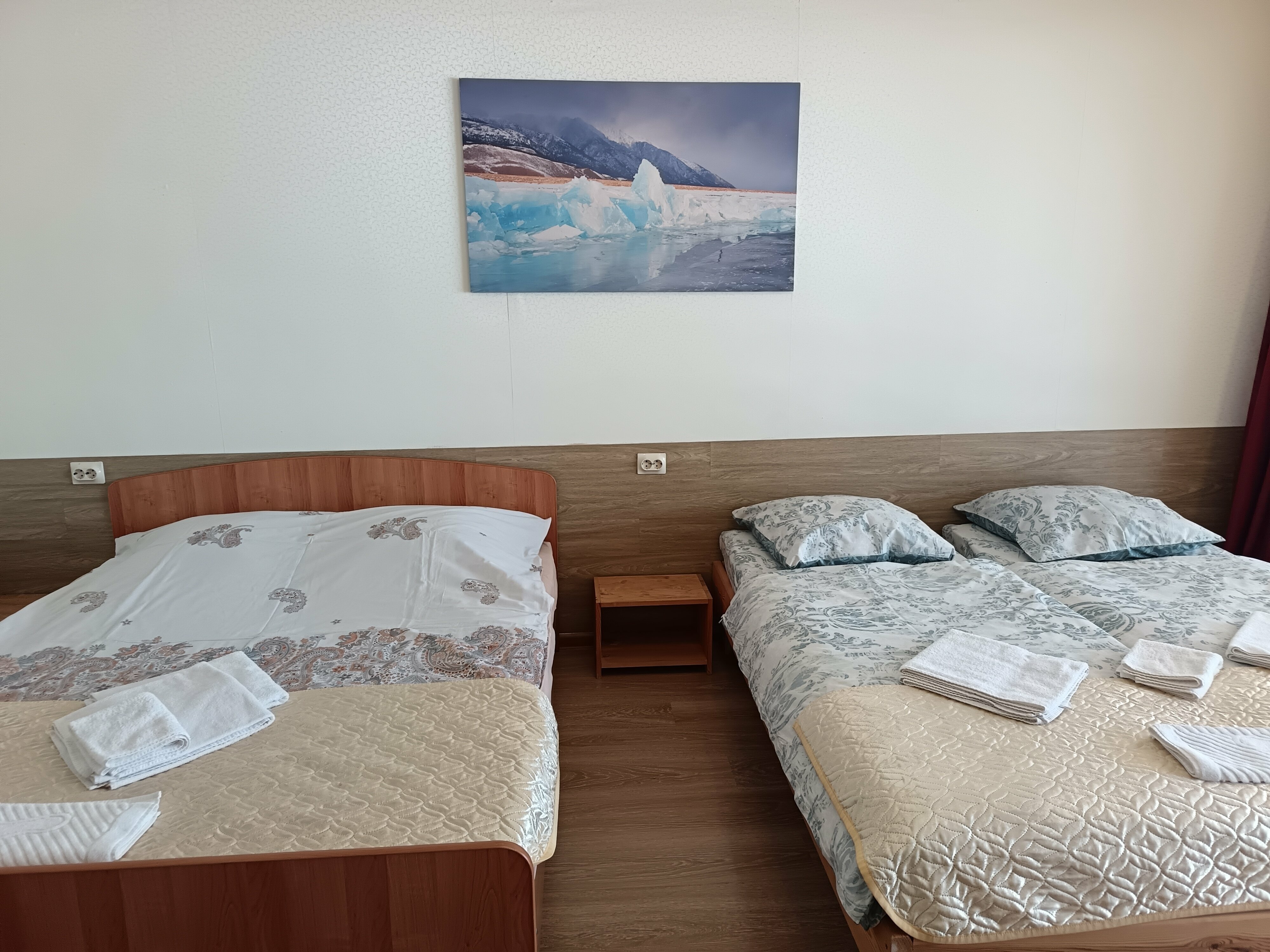 Четырехместный номер с видом на море