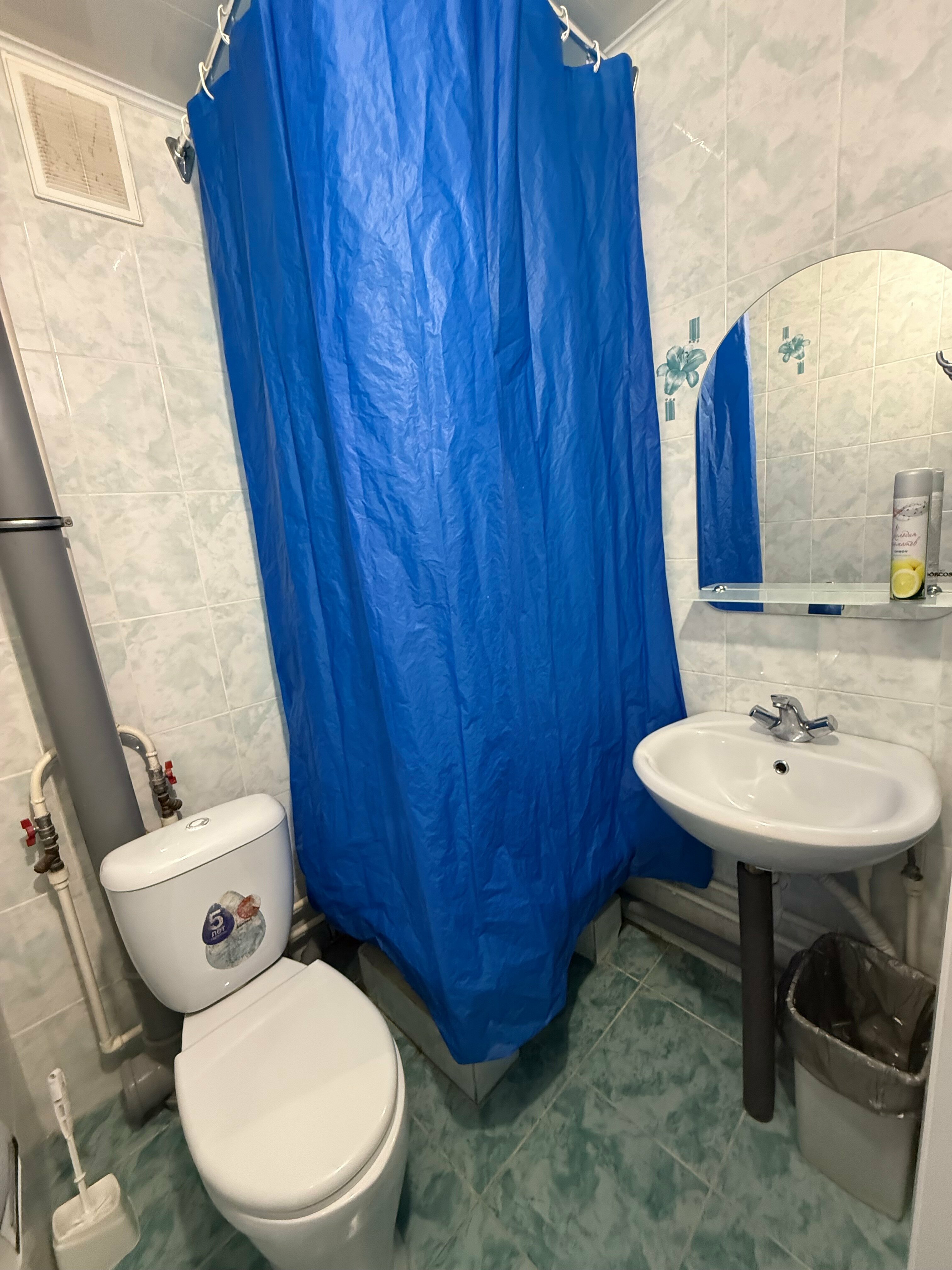 Эконом одноместный номер блочного типа