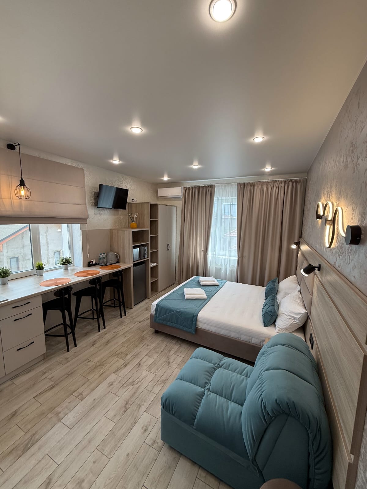 Трехместный номер Делюкс