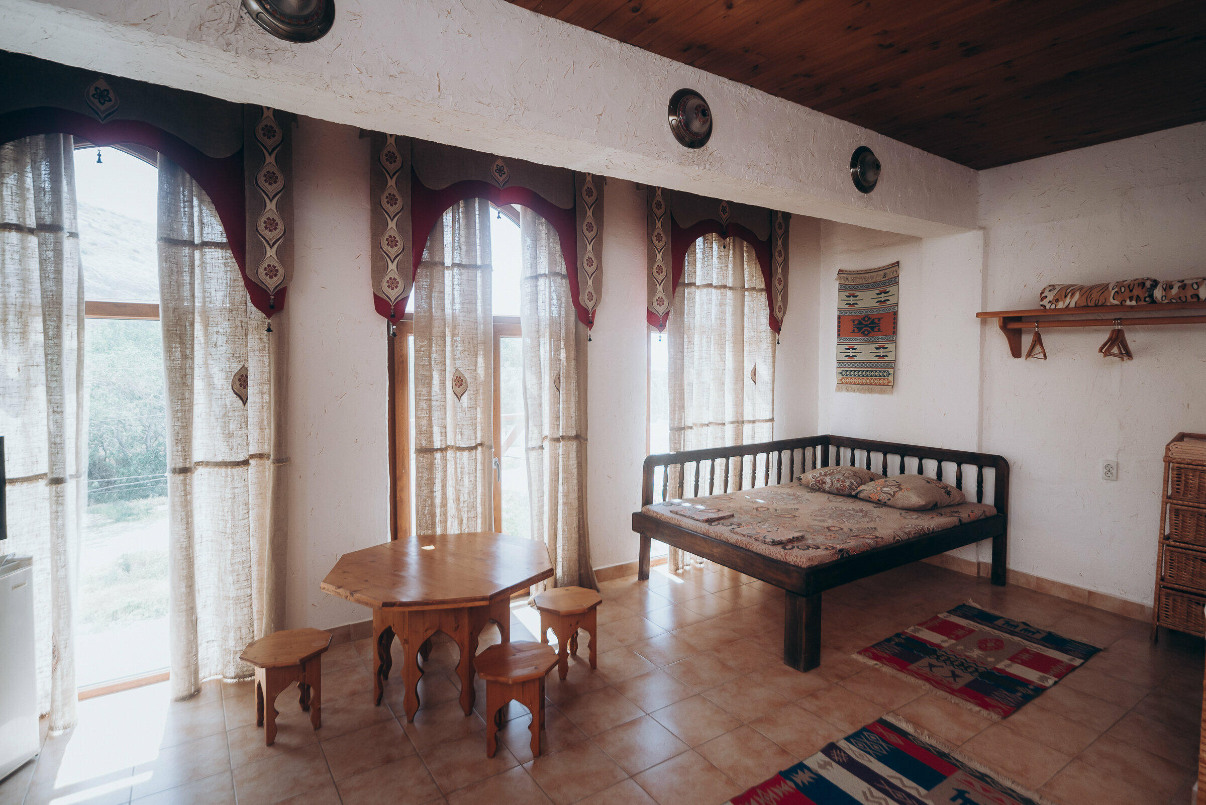 Четырехместный номер с видом на море