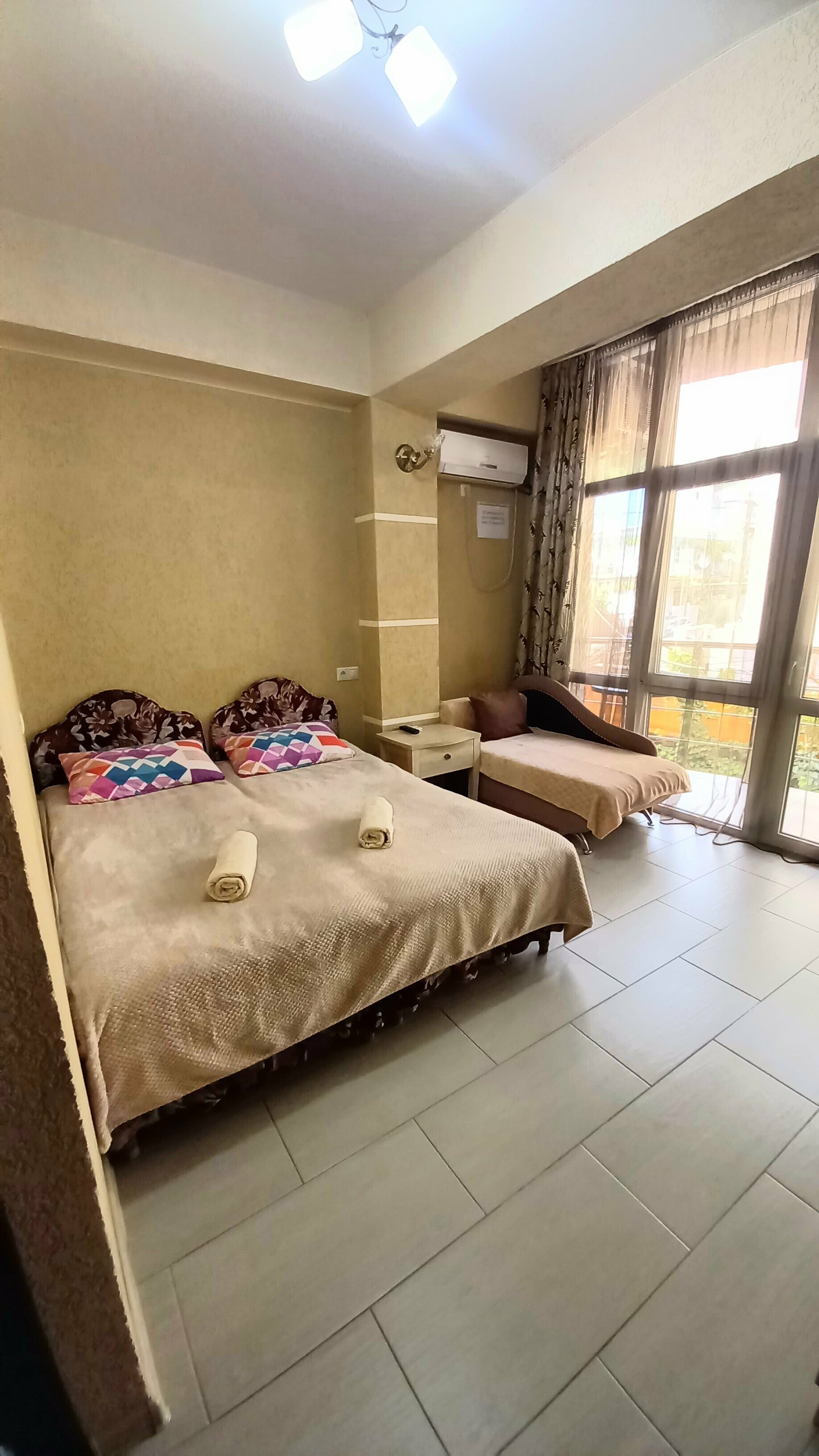 Двухместный номер с 1 кроватью или 2 отдельными кроватями и балконом