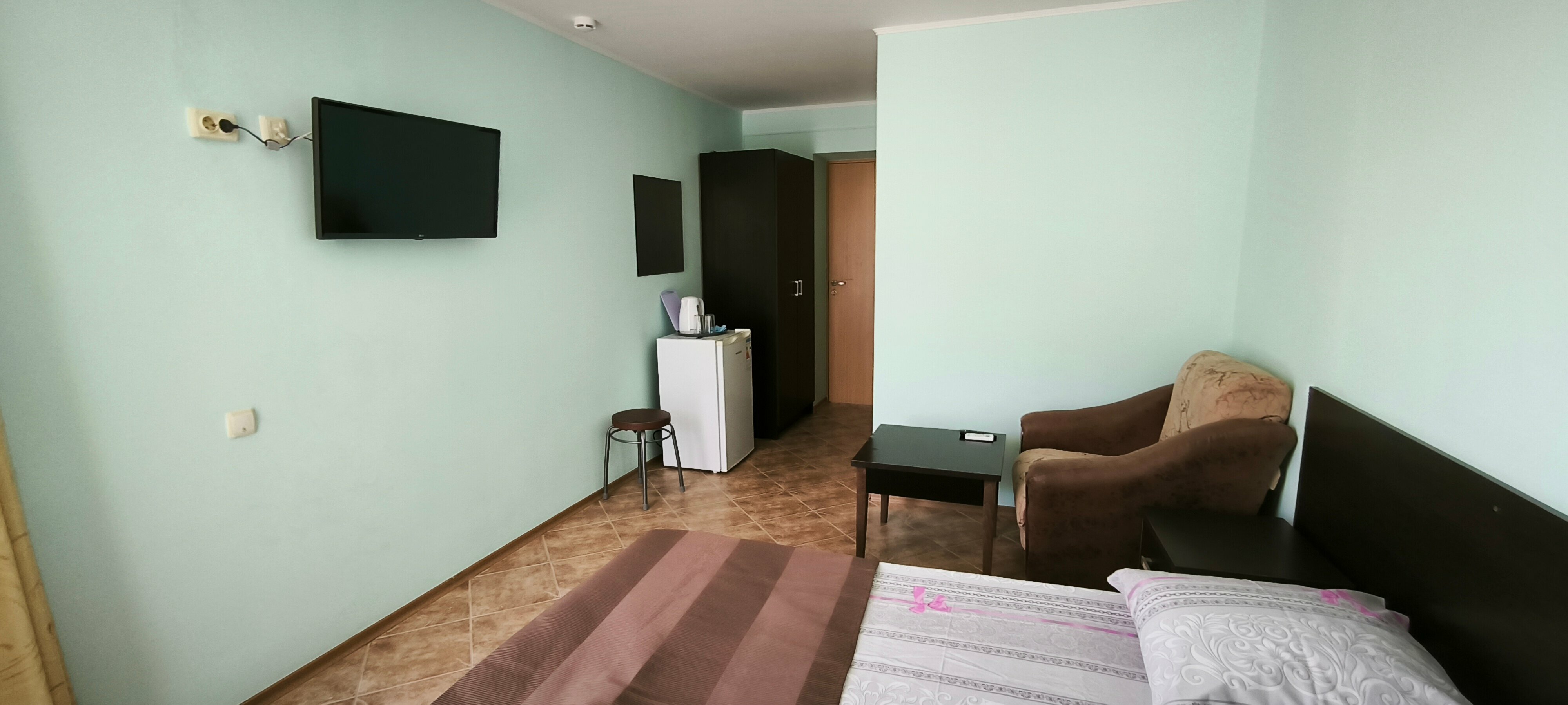 Двухместный номер с 1 кроватью или 2 отдельными кроватями и балконом