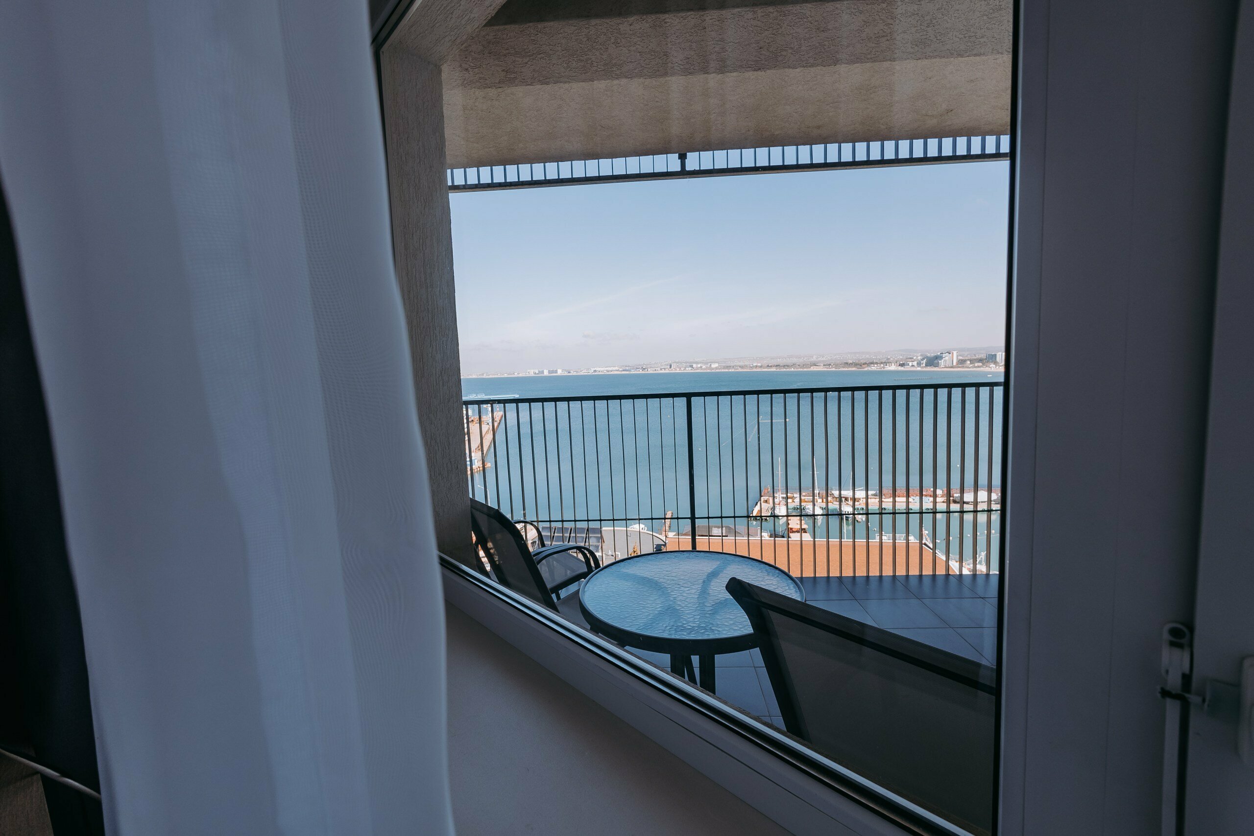 Двухместный номер с 1 кроватью или 2 отдельными кроватями, вид на море