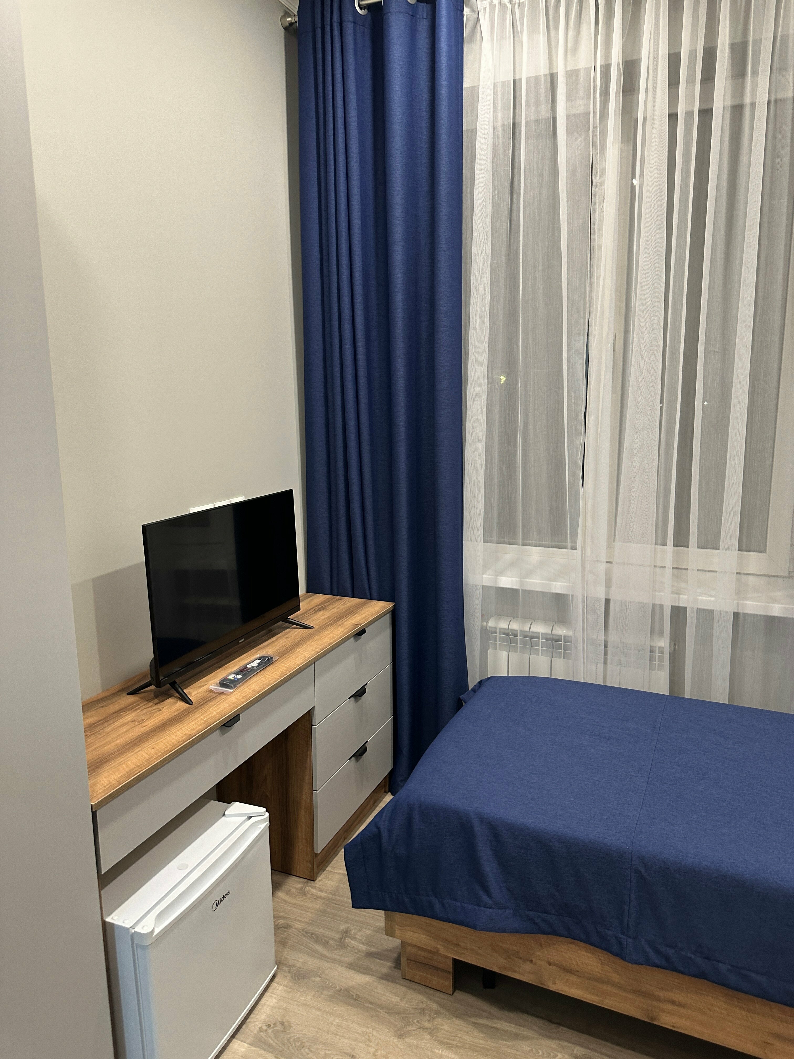 Одноместный с кроватью 90см